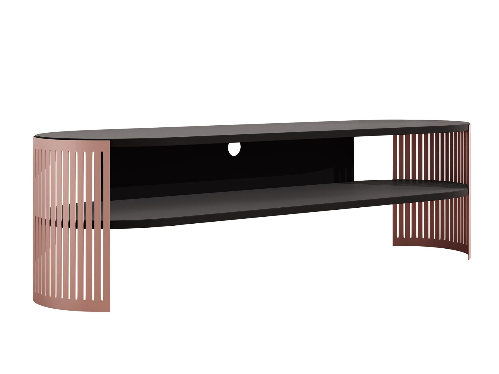 Mueble TV Evanola 111 (Rosa + Negro)