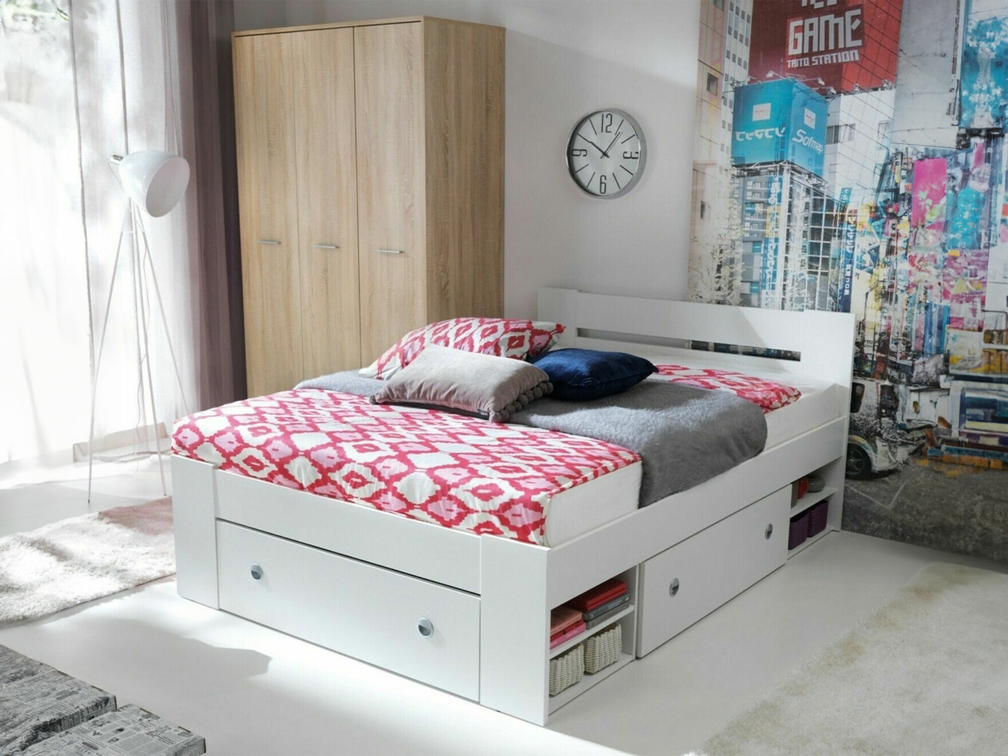 Conjunto de dormitorio Novsore 158 (Blanco)