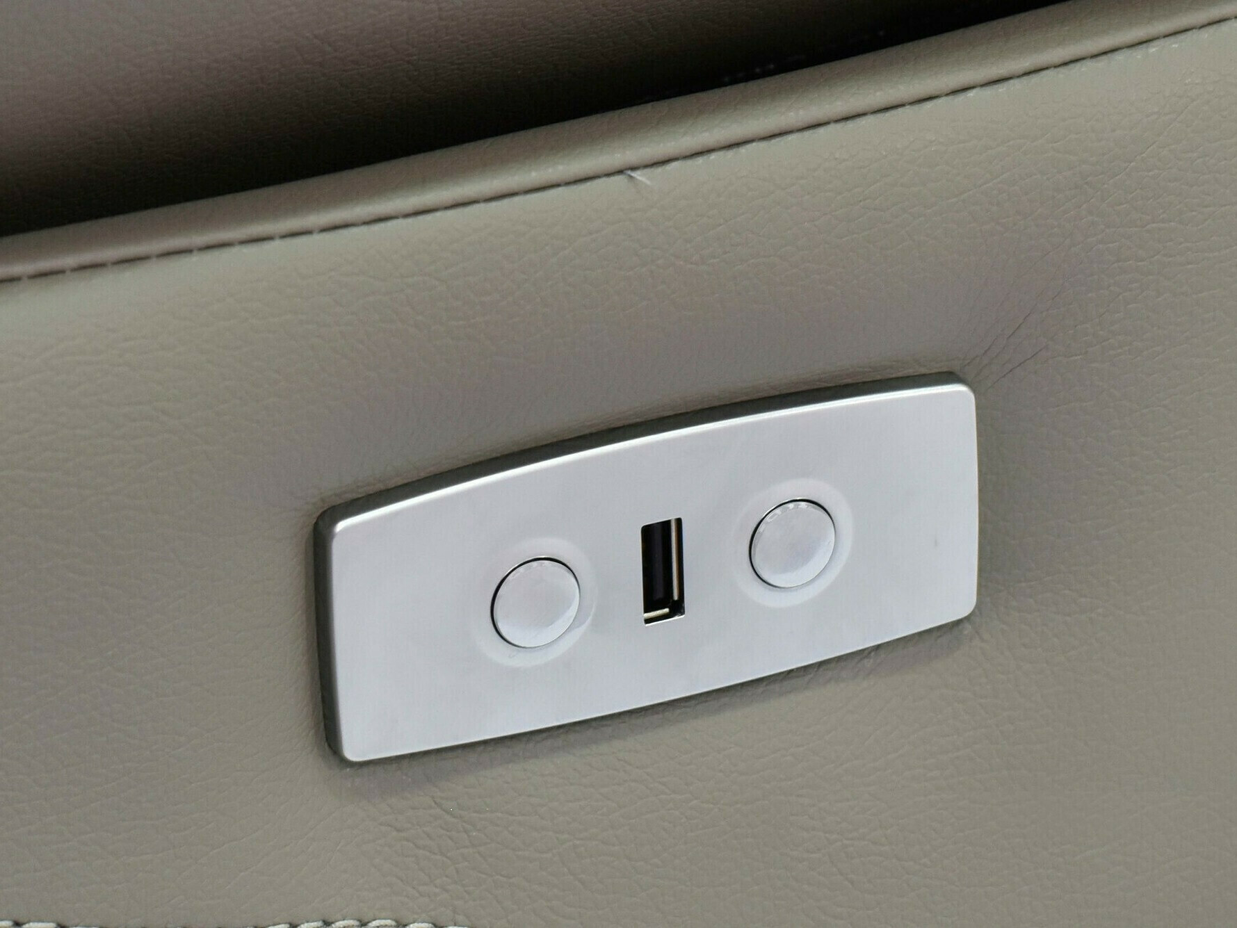 Sillón reclinable Denton 1324 (Gris claro)