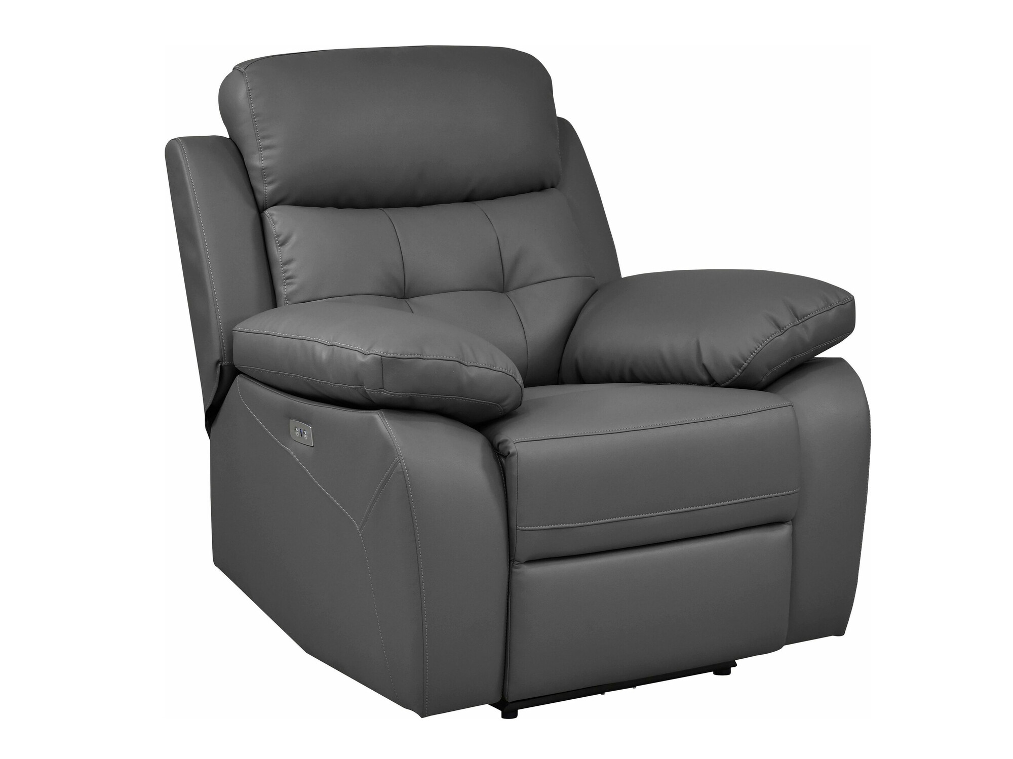 Sillón reclinable Denton 1324 (Gris)