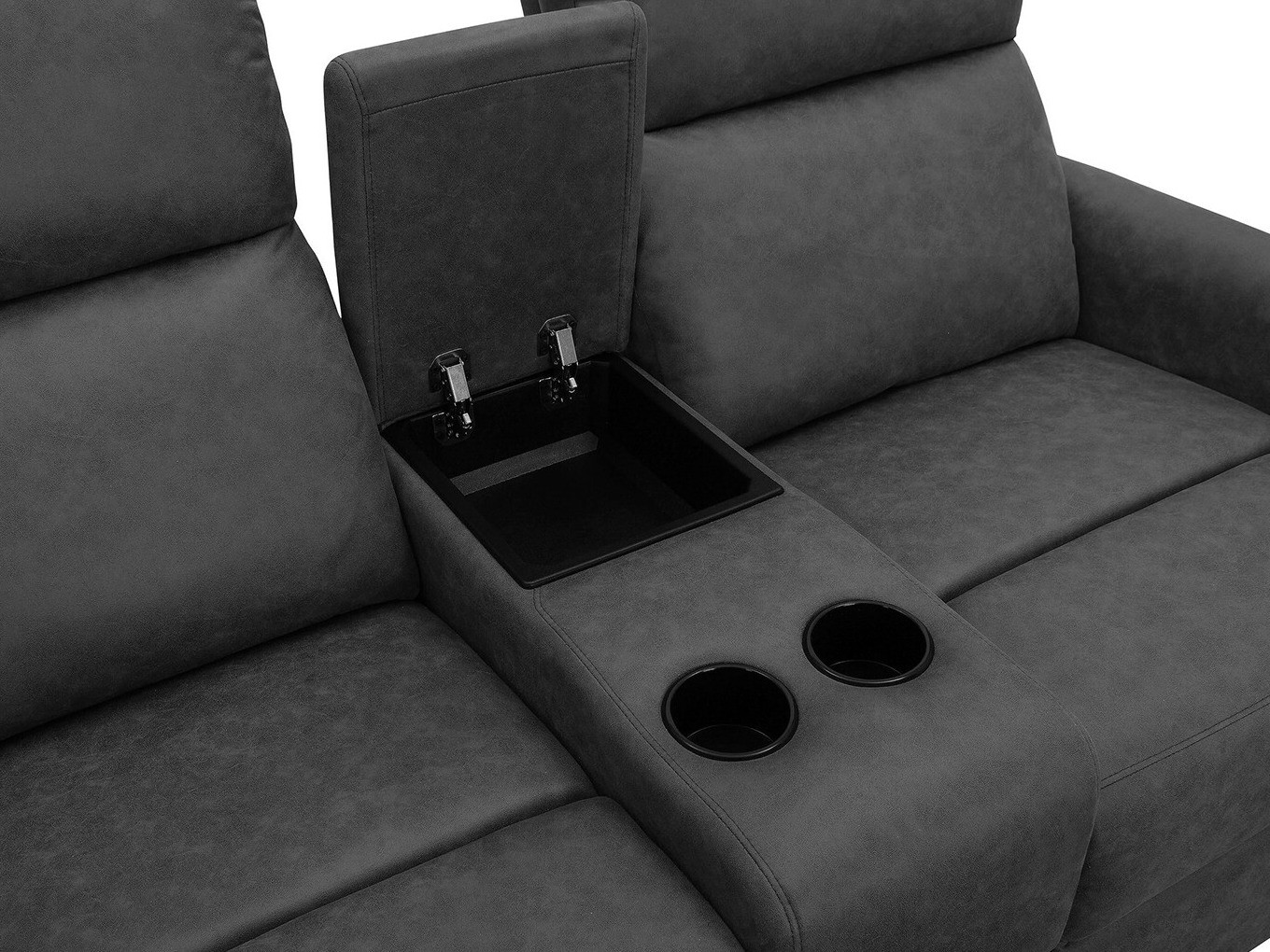 Sofá reclinable Denton 1397 (Antracita)