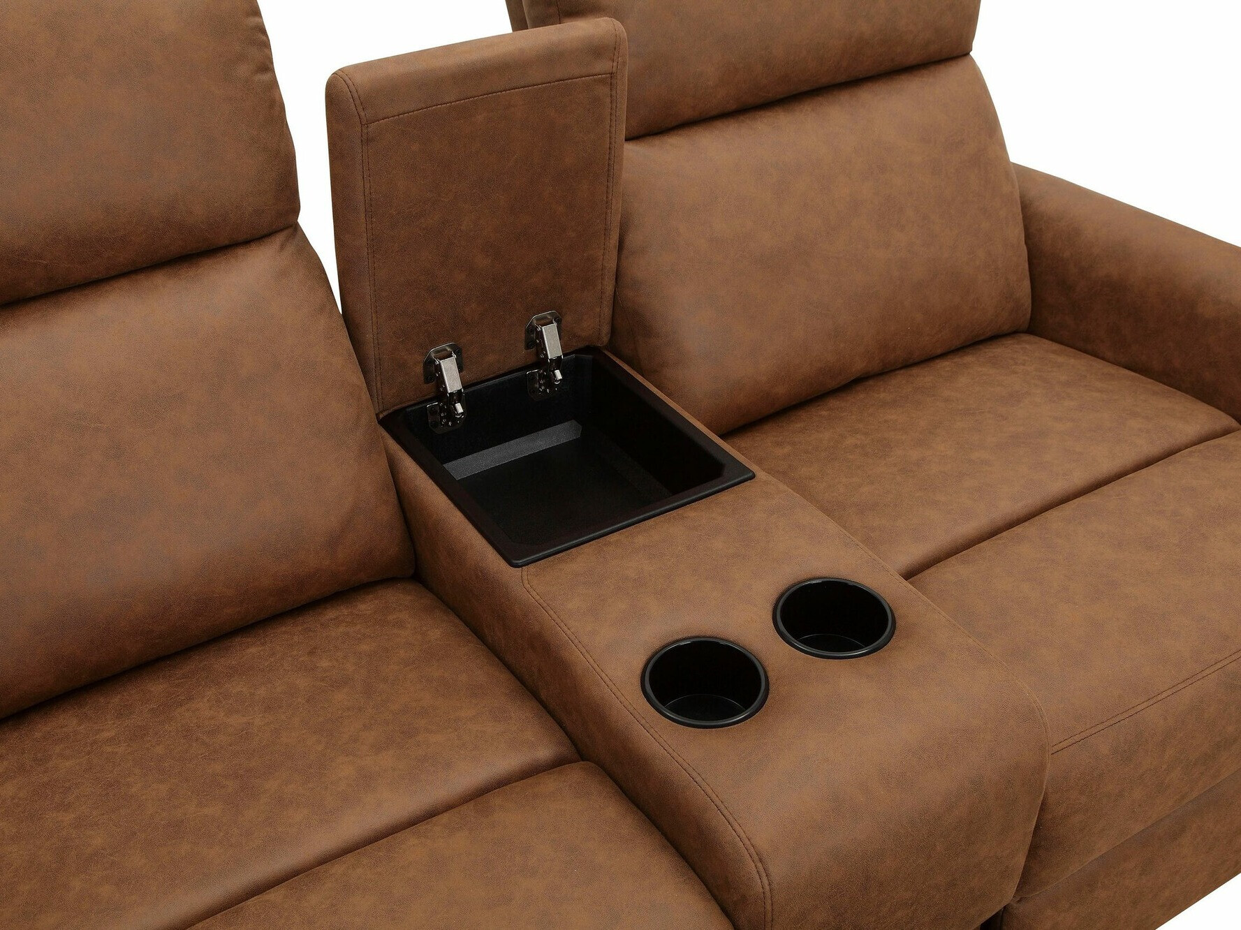 Sofá reclinable Denton 1397 (Marrón)