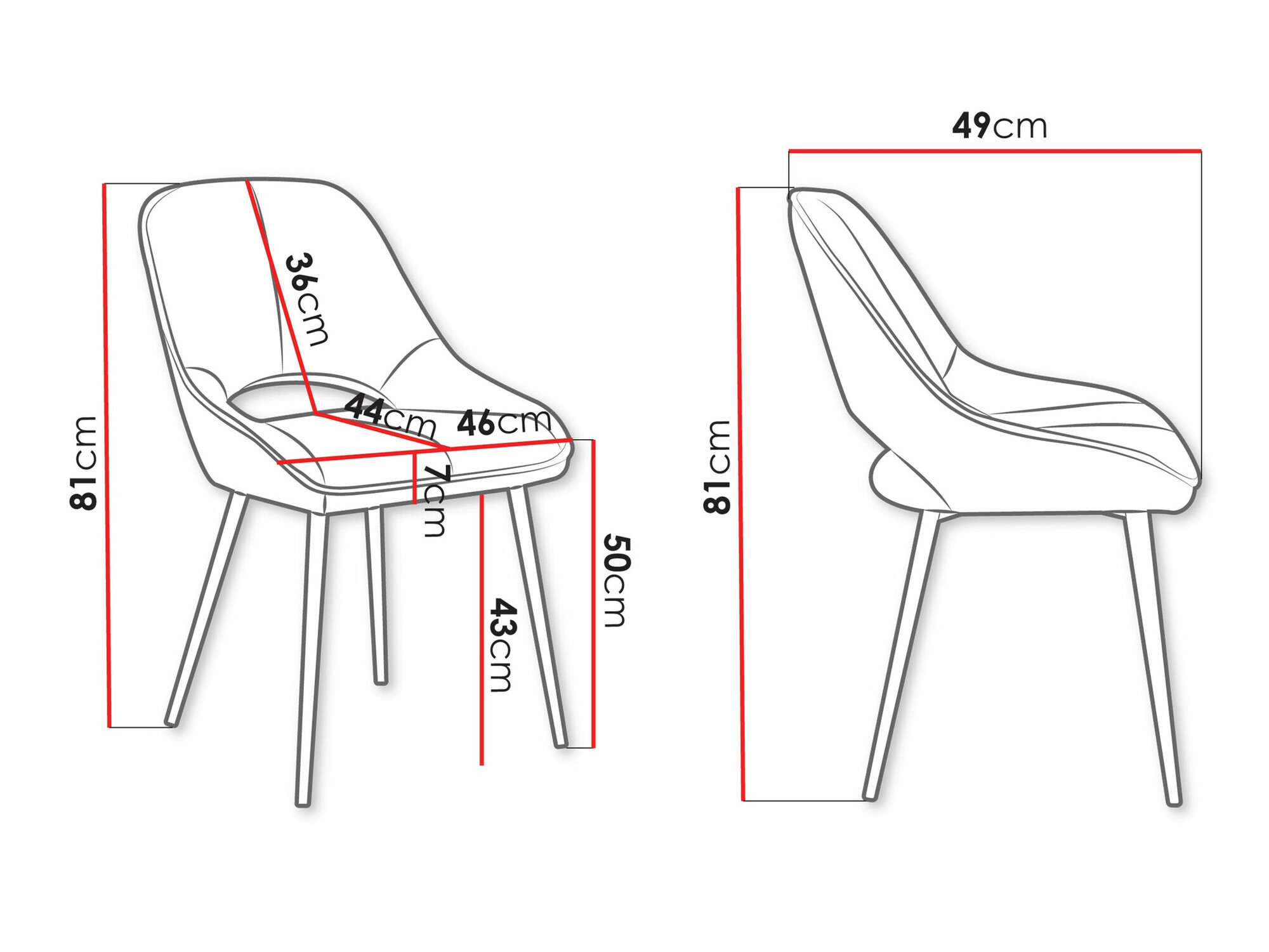 Silla Comfivo Hilaritas XII (Negro)