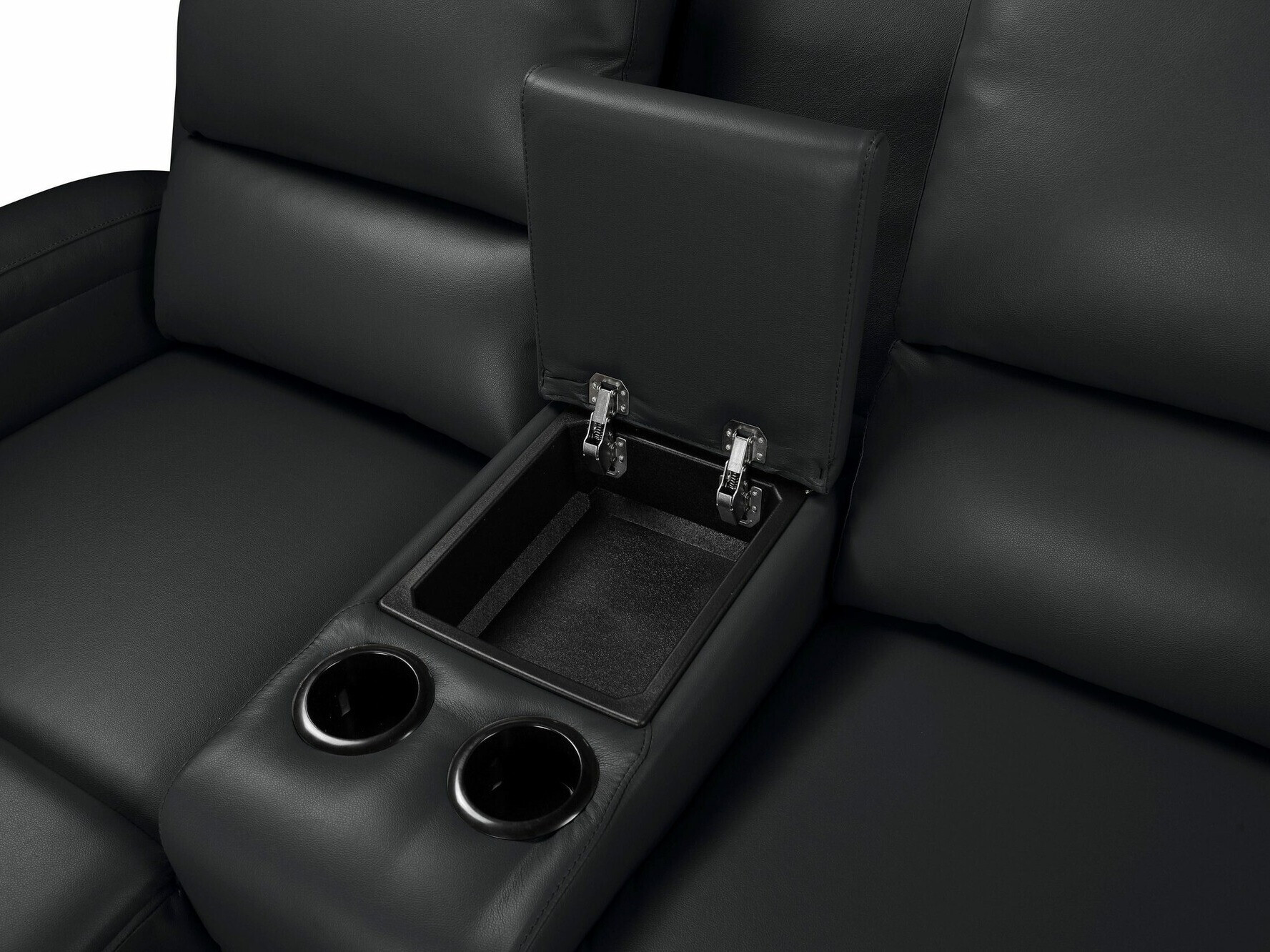 Sillón reclinable de ángulo suave Denton 1368 (Negro)