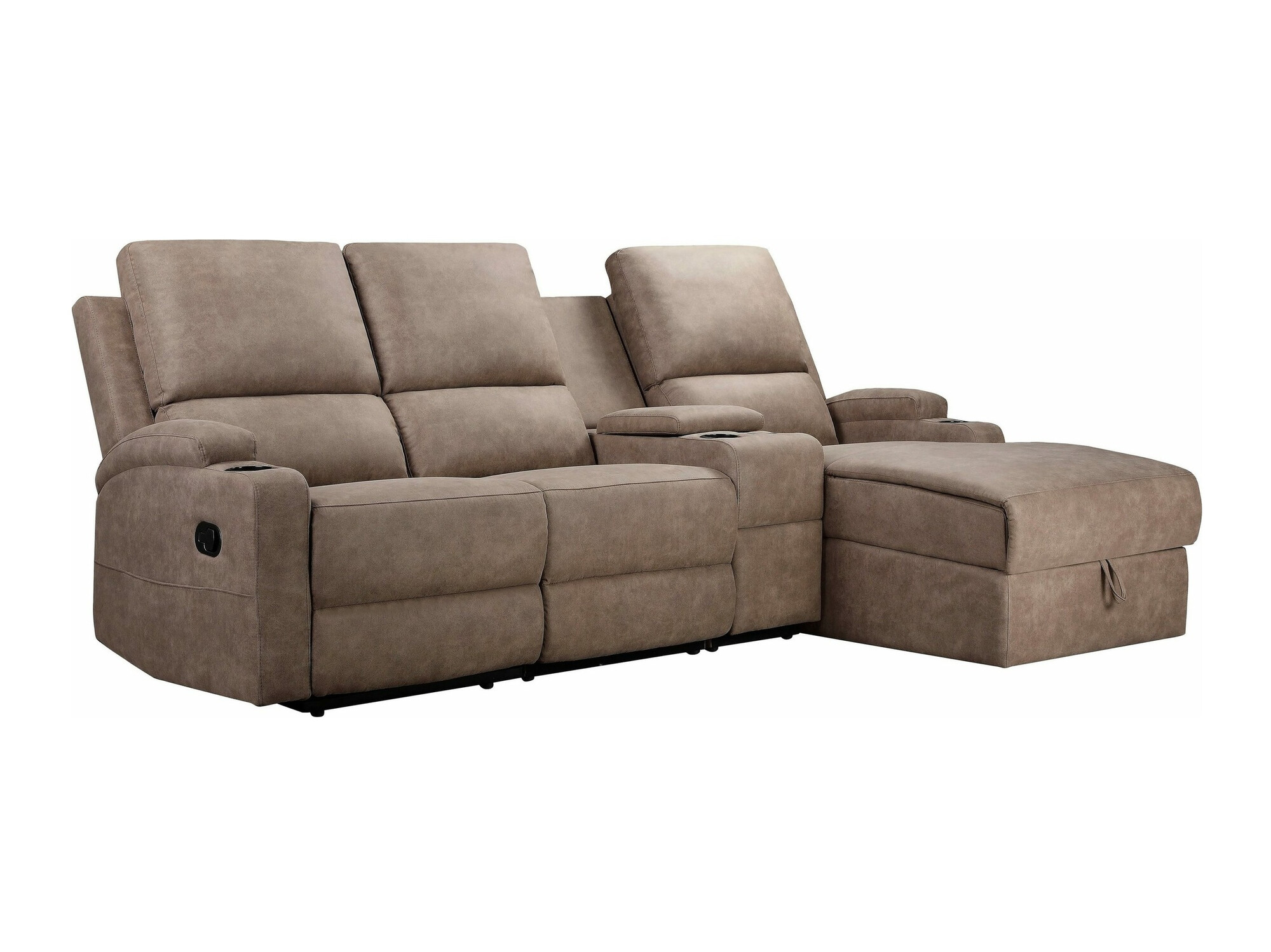 Sillón reclinable de ángulo suave Denton 1368 (Taupe)
