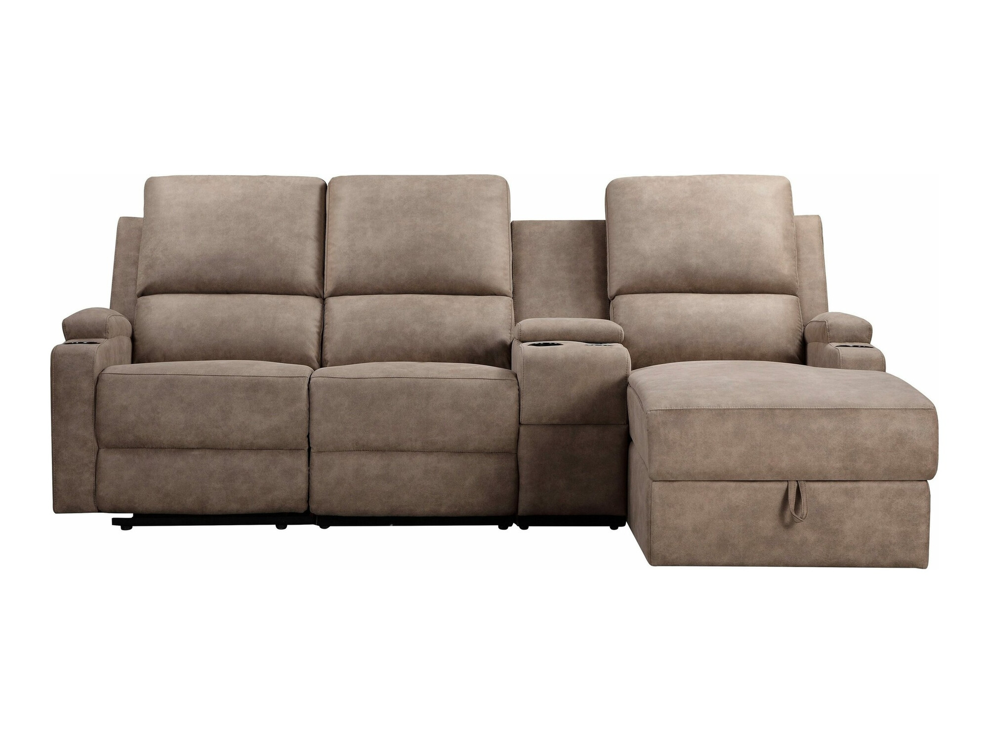 Sillón reclinable de ángulo suave Denton 1368 (Taupe)