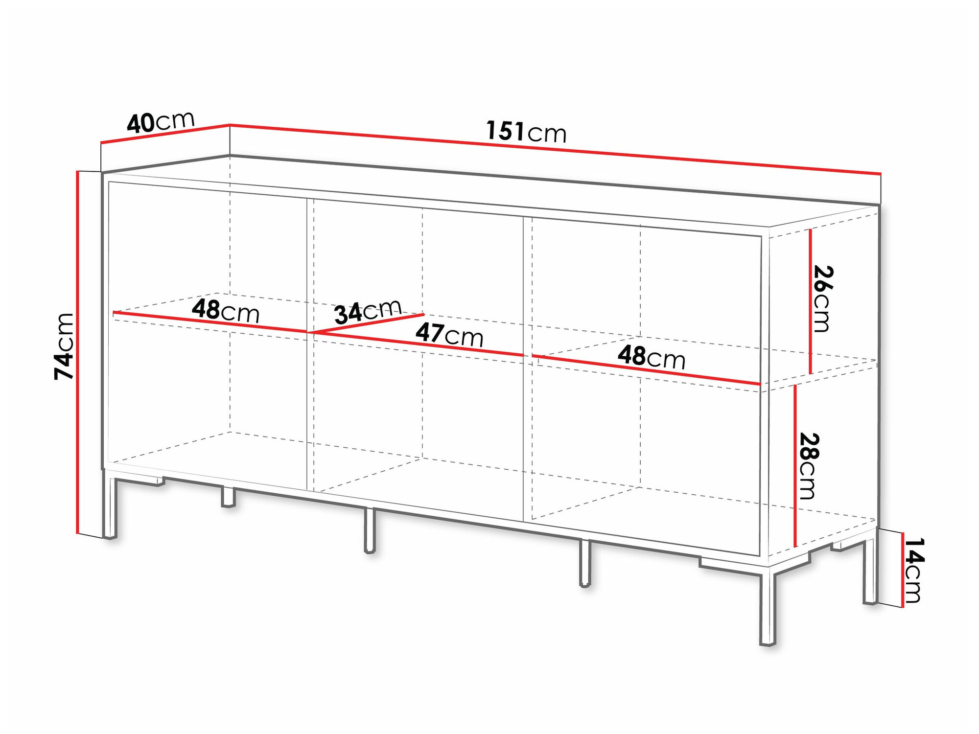 Aparador Etrfelu 101