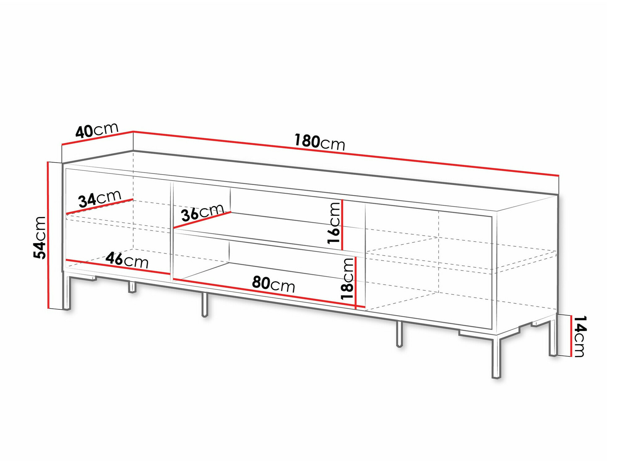 Mueble TV Etrfelu 105