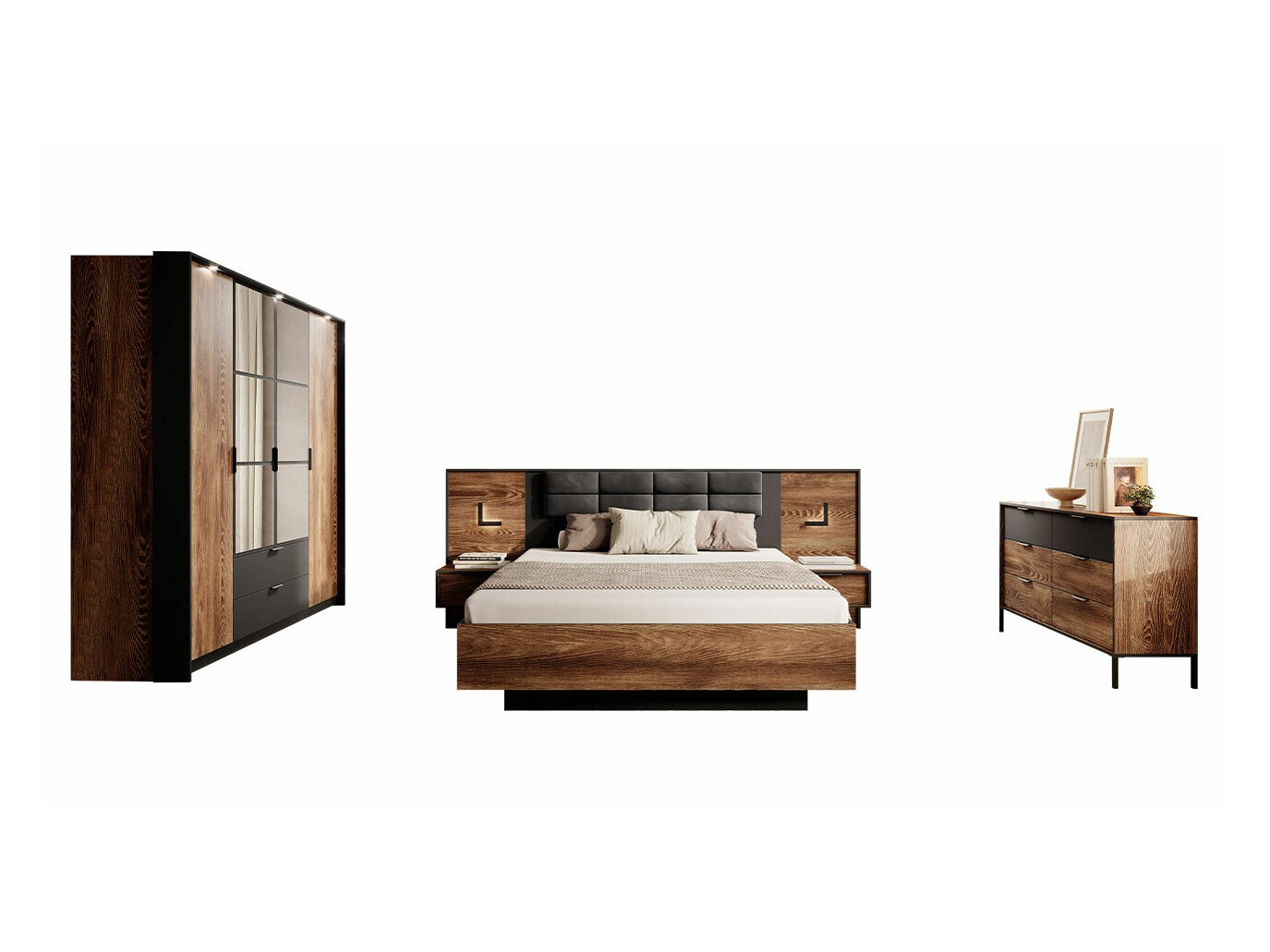 Conjunto de dormitorio Flodale 106