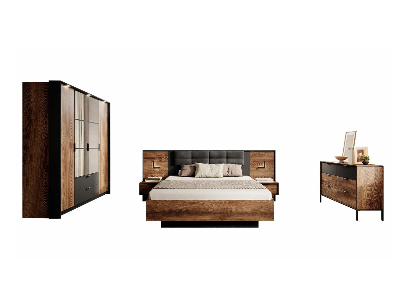 Conjunto de dormitorio Flodale 106