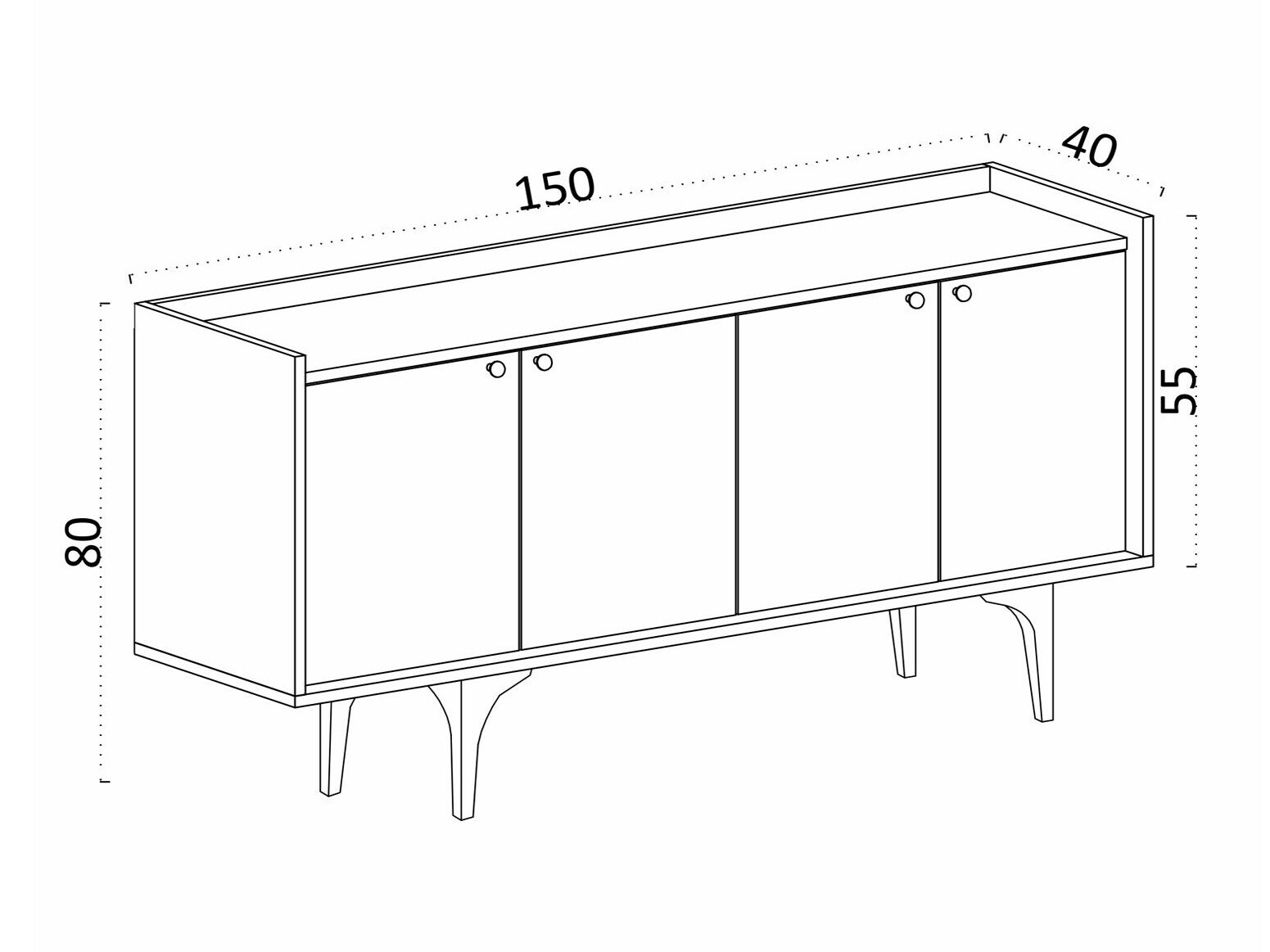 Aparador Kailua 2354