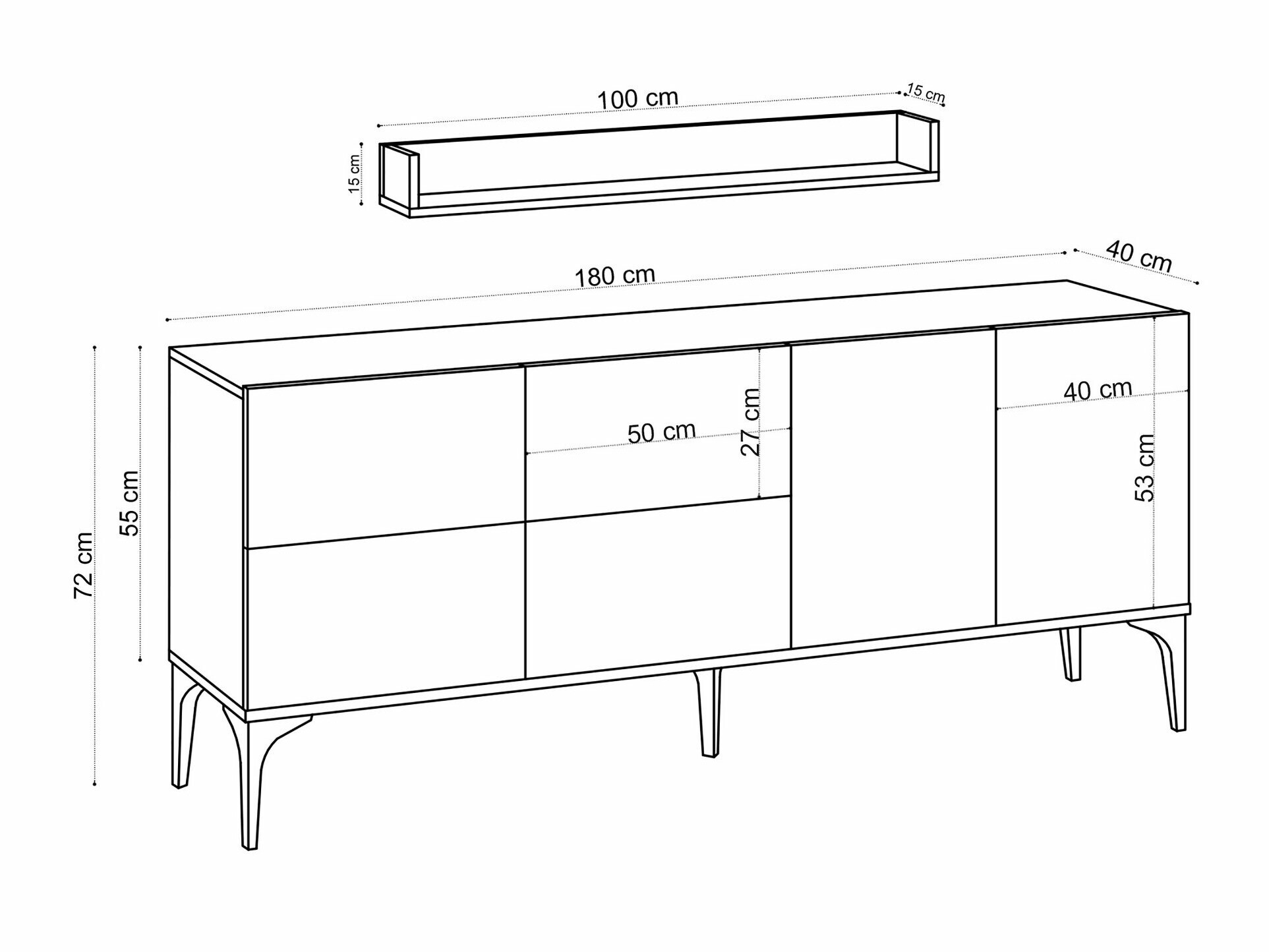 Aparador Kailua 2360