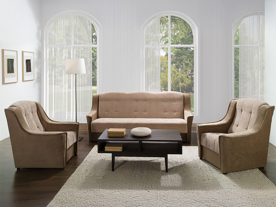 Conjunto de muebles tapizado Providence 110 (Ibiza 04 + Ibiza 03)