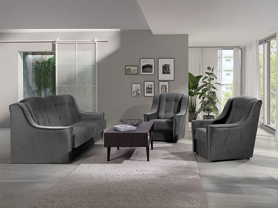 Conjunto de muebles tapizado Providence 110 (Kronos 22)