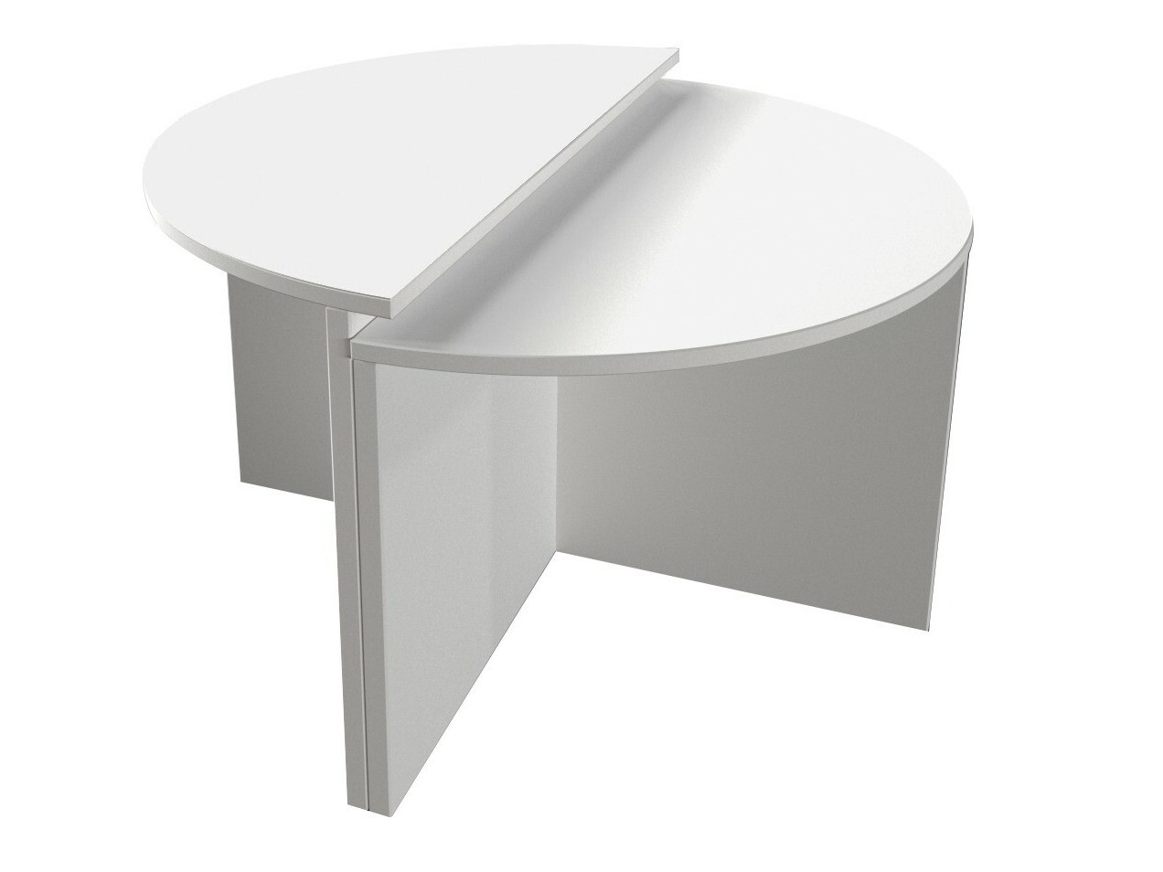 Conjunto mesa de centro Kailua 2581 (Blanco)