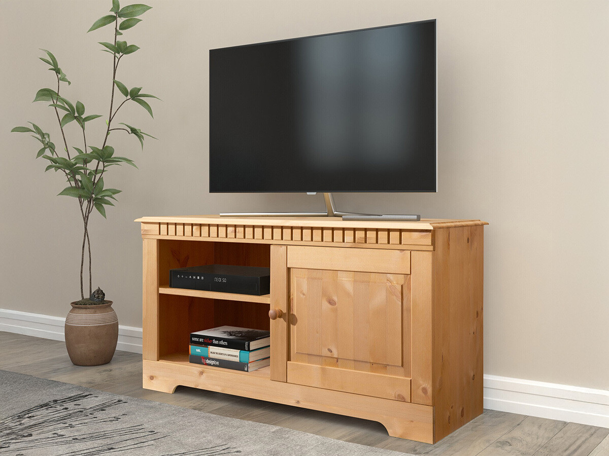 Mueble TV Elbelba 102 (De color marrón claro)