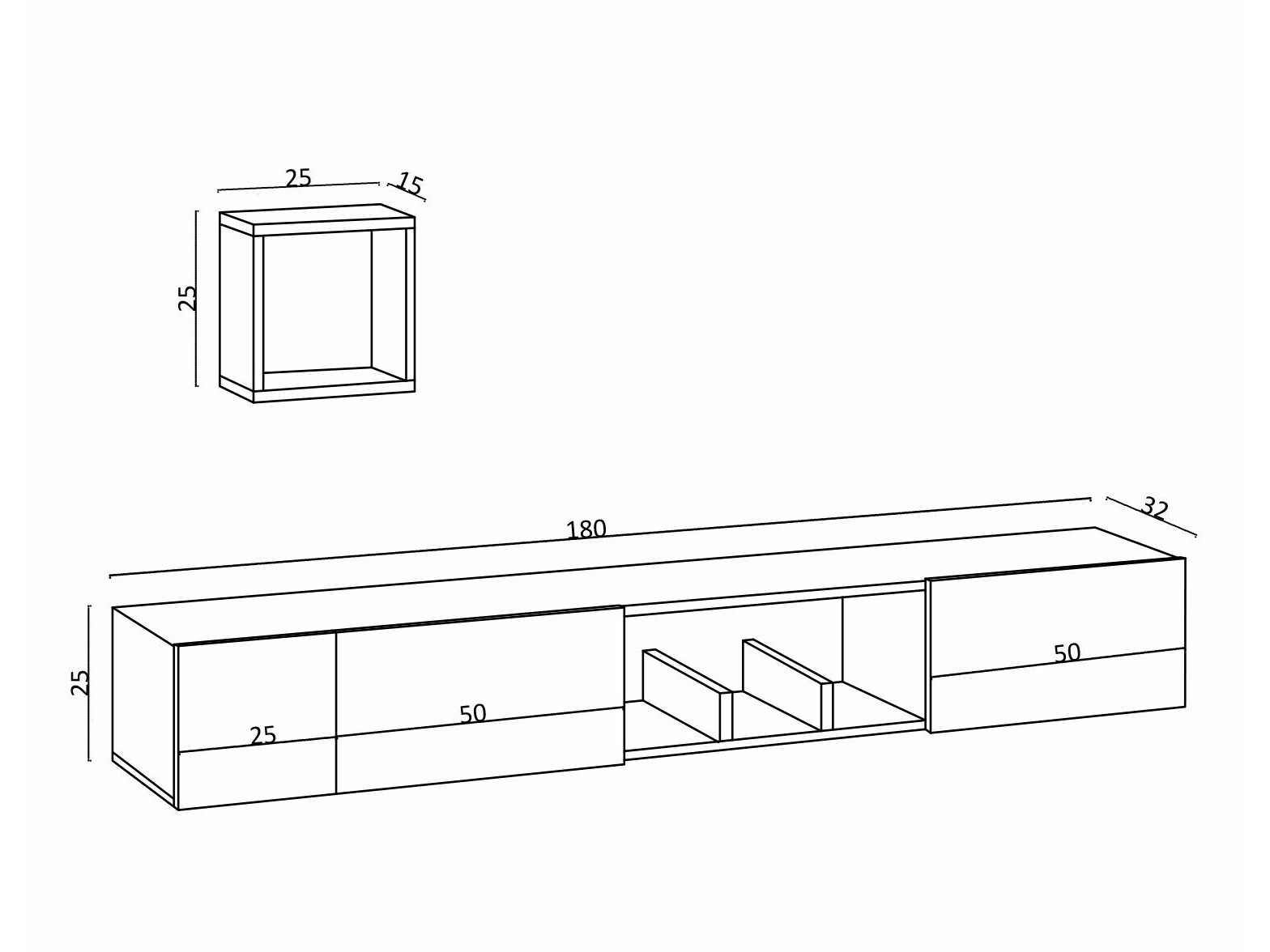 Mueble TV Kailua 2355