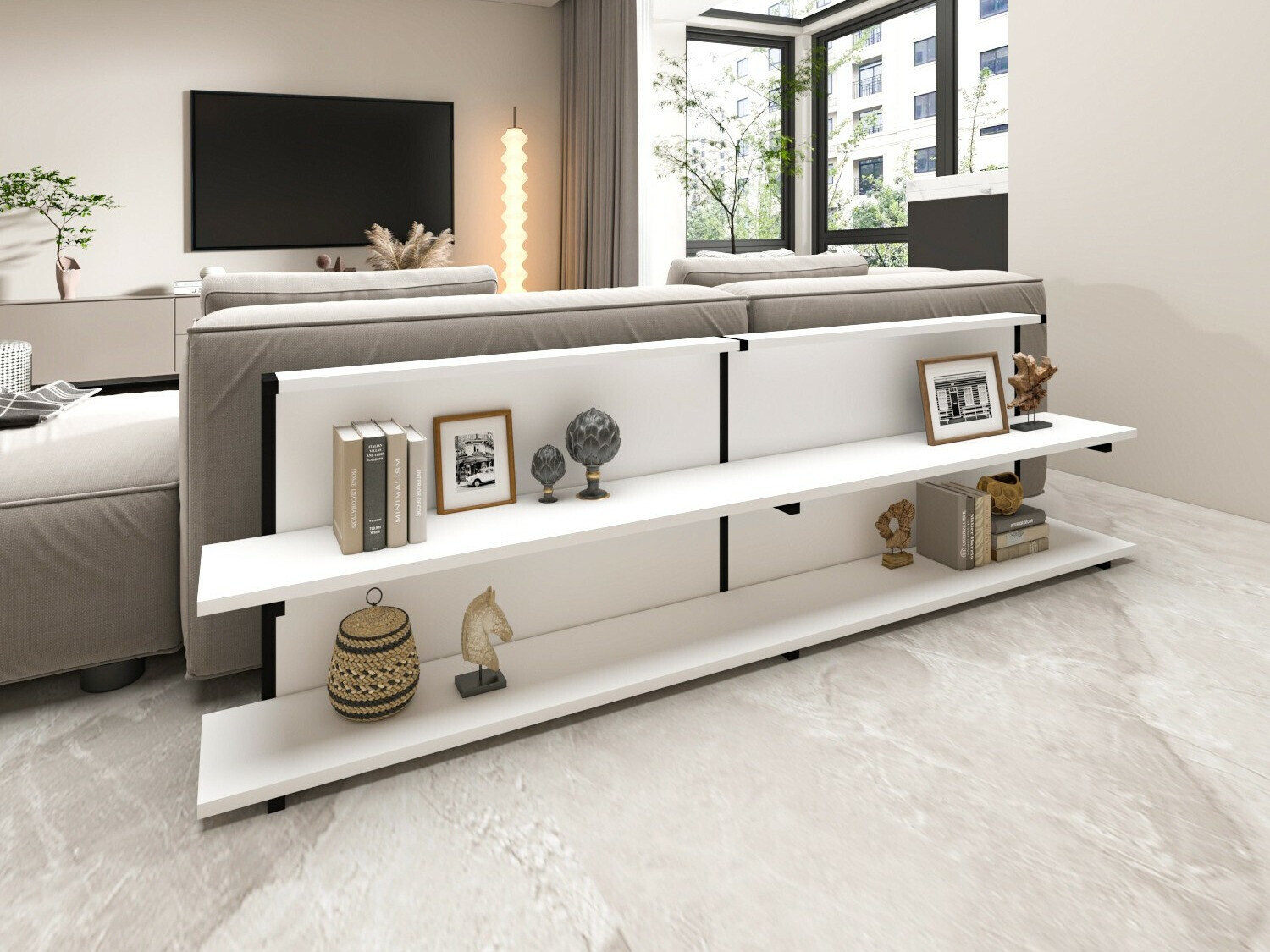 Estantería Kailua 2367 (Blanco)