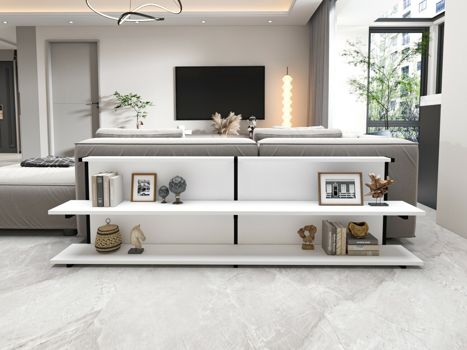 Estantería Kailua 2367 (Blanco)