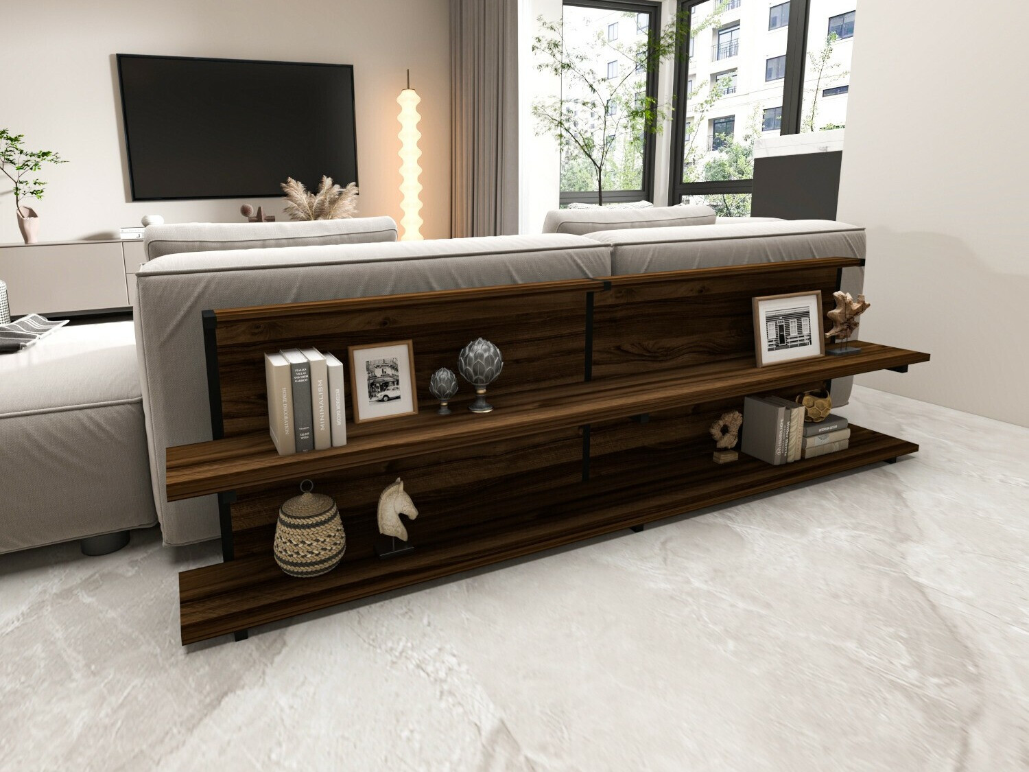 Estantería Kailua 2367 (Nogal)