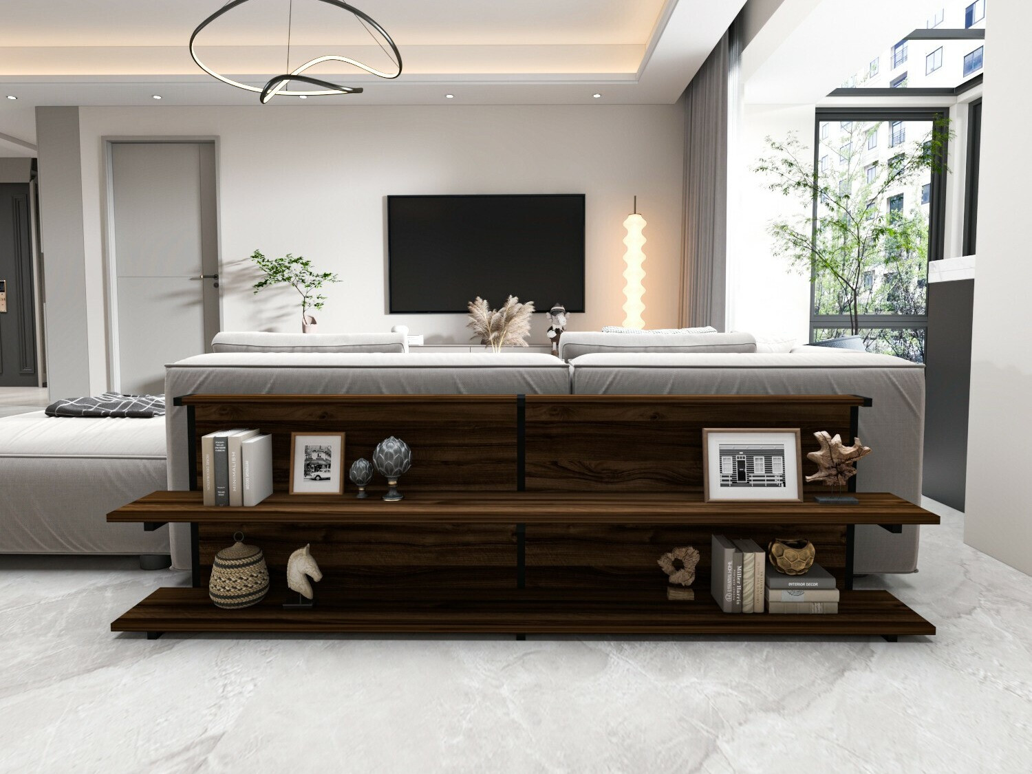 Estantería Kailua 2367 (Nogal)