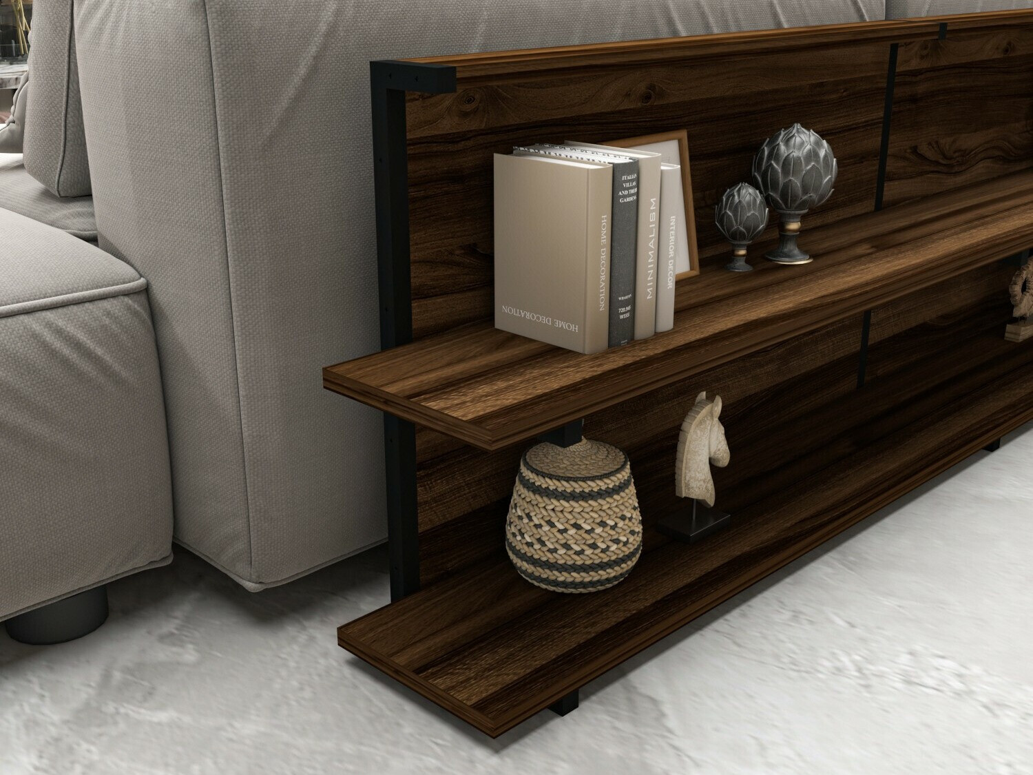 Estantería Kailua 2367 (Nogal)