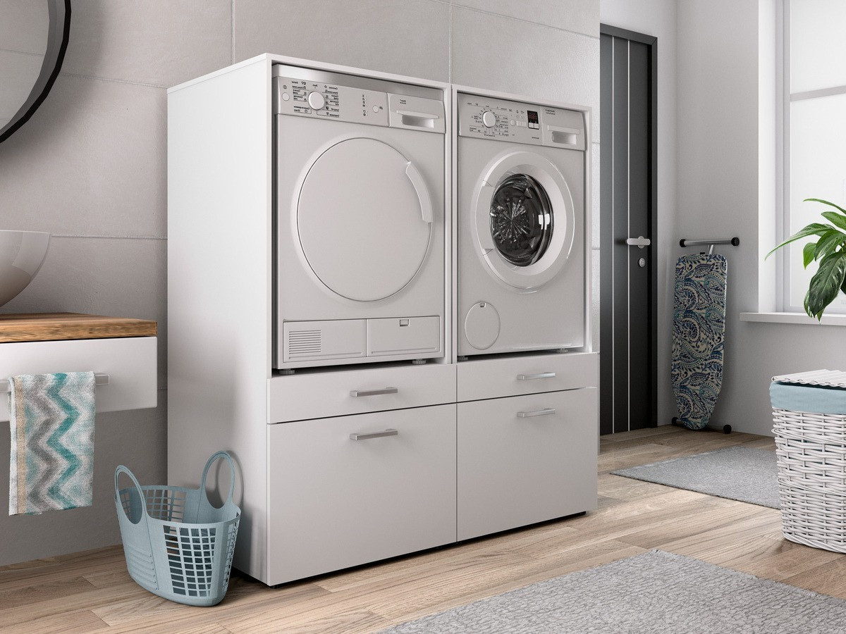 Estantería para baño Austin 377 (Blanco)