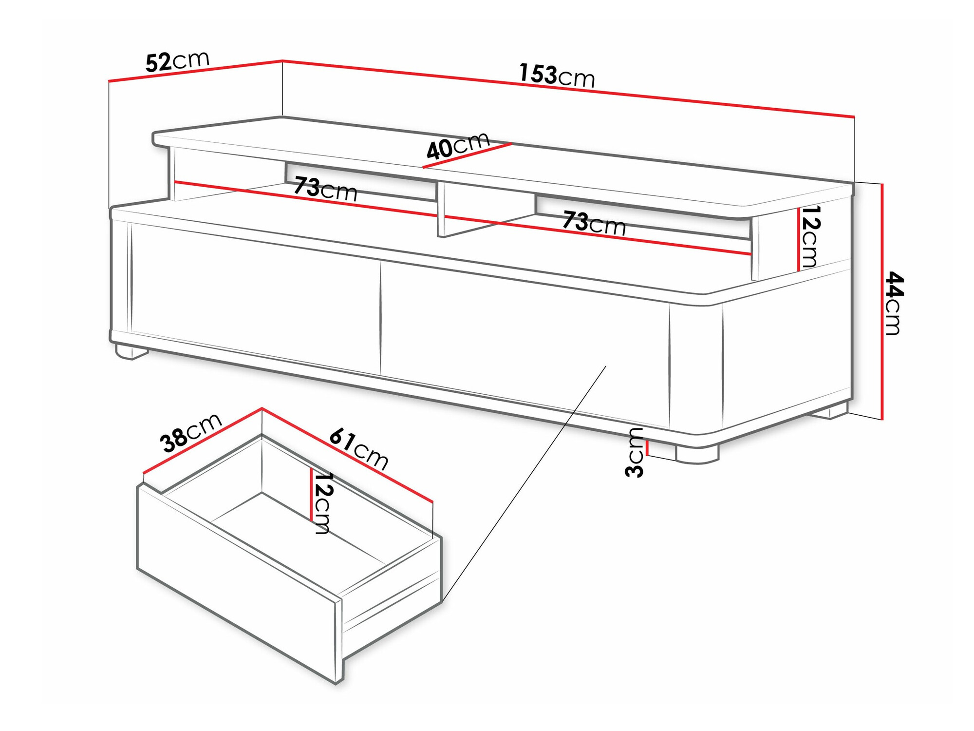Mueble TV Melsali 104