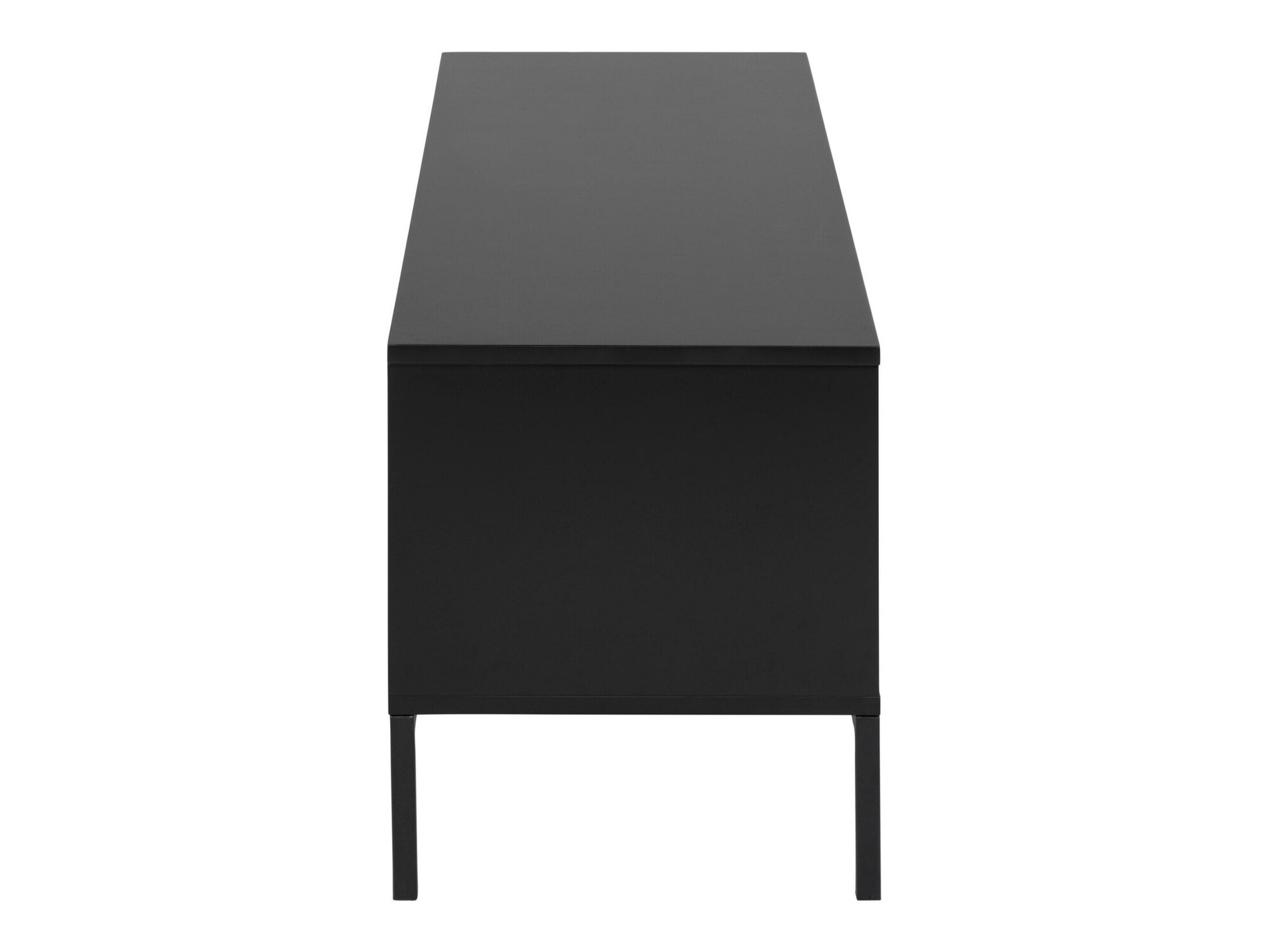 Mueble TV Norsica Sevferi 122 (Cenizas negro + Negro)