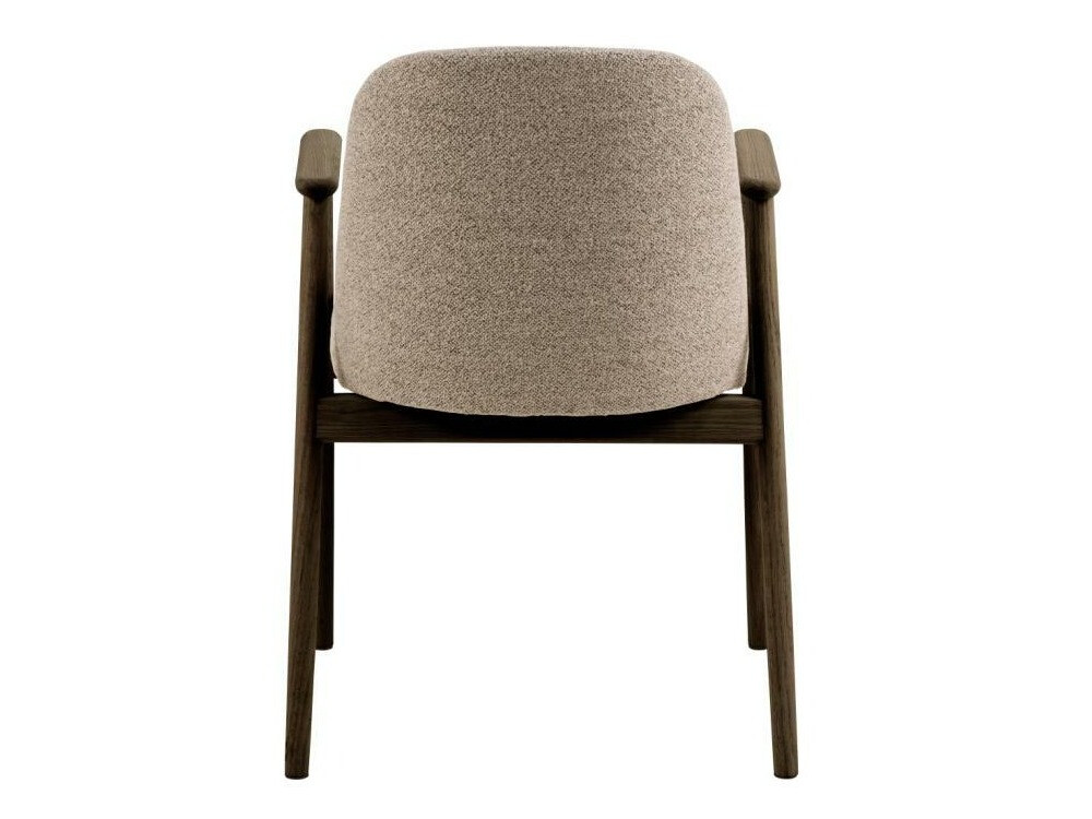 Silla Norsica 890 (Beige + Madera oscura)