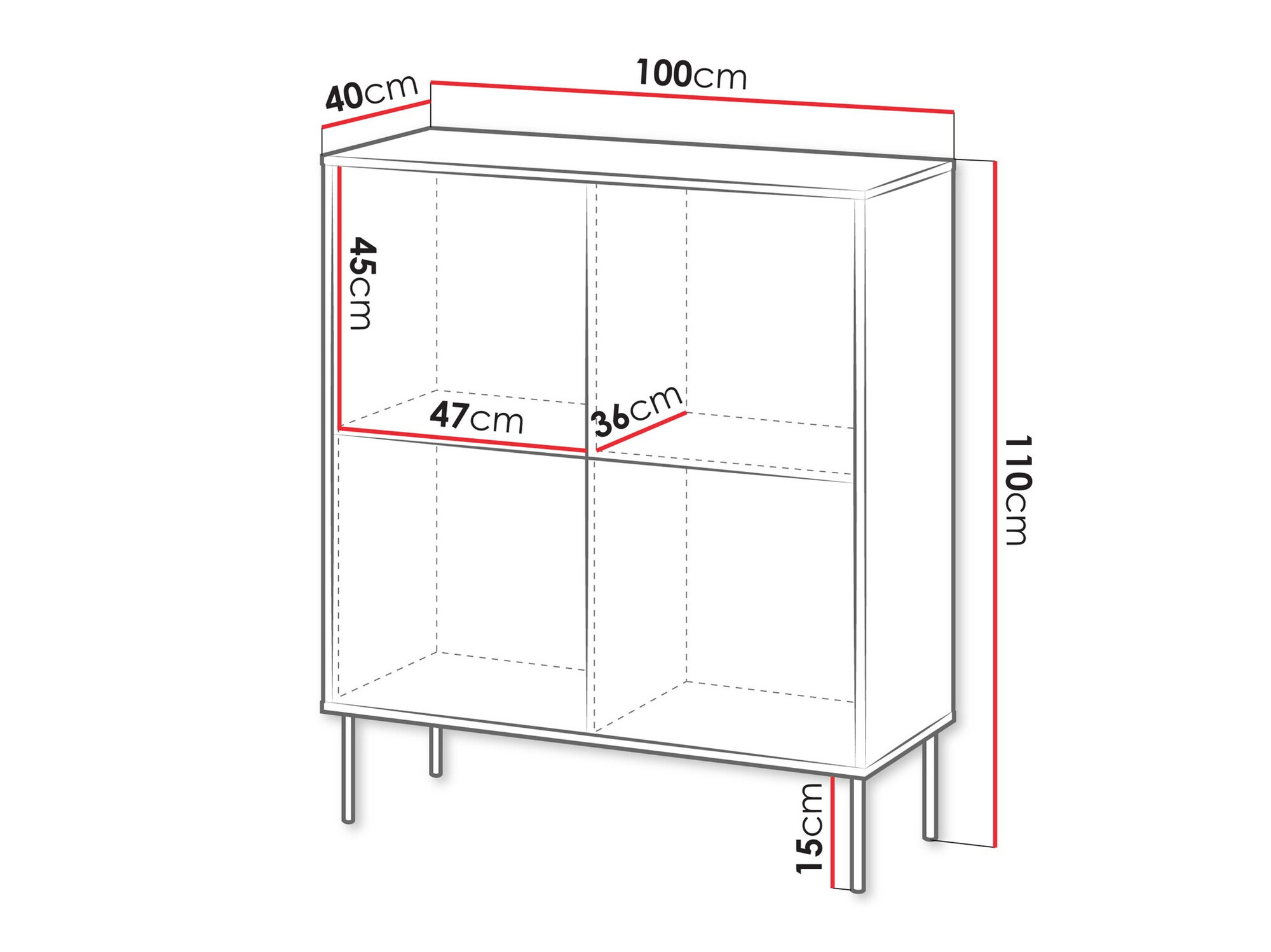 Aparador Tolete 101 (Beige)
