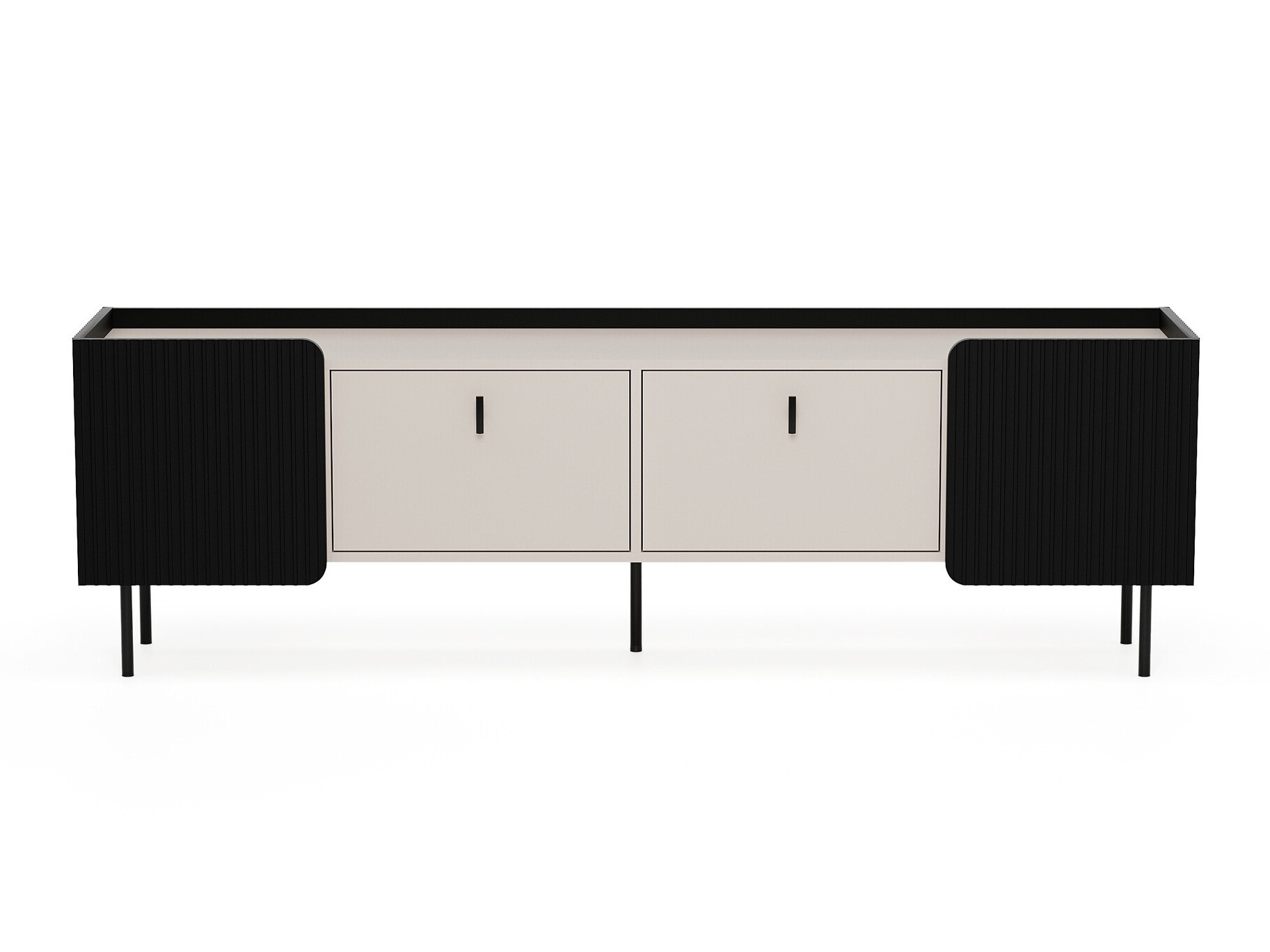Mueble TV Mansfield 102 (Negro + Cachemira)