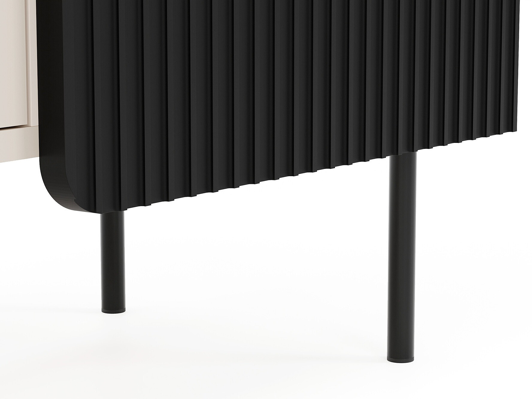 Mueble TV Mansfield 102 (Negro + Cachemira)