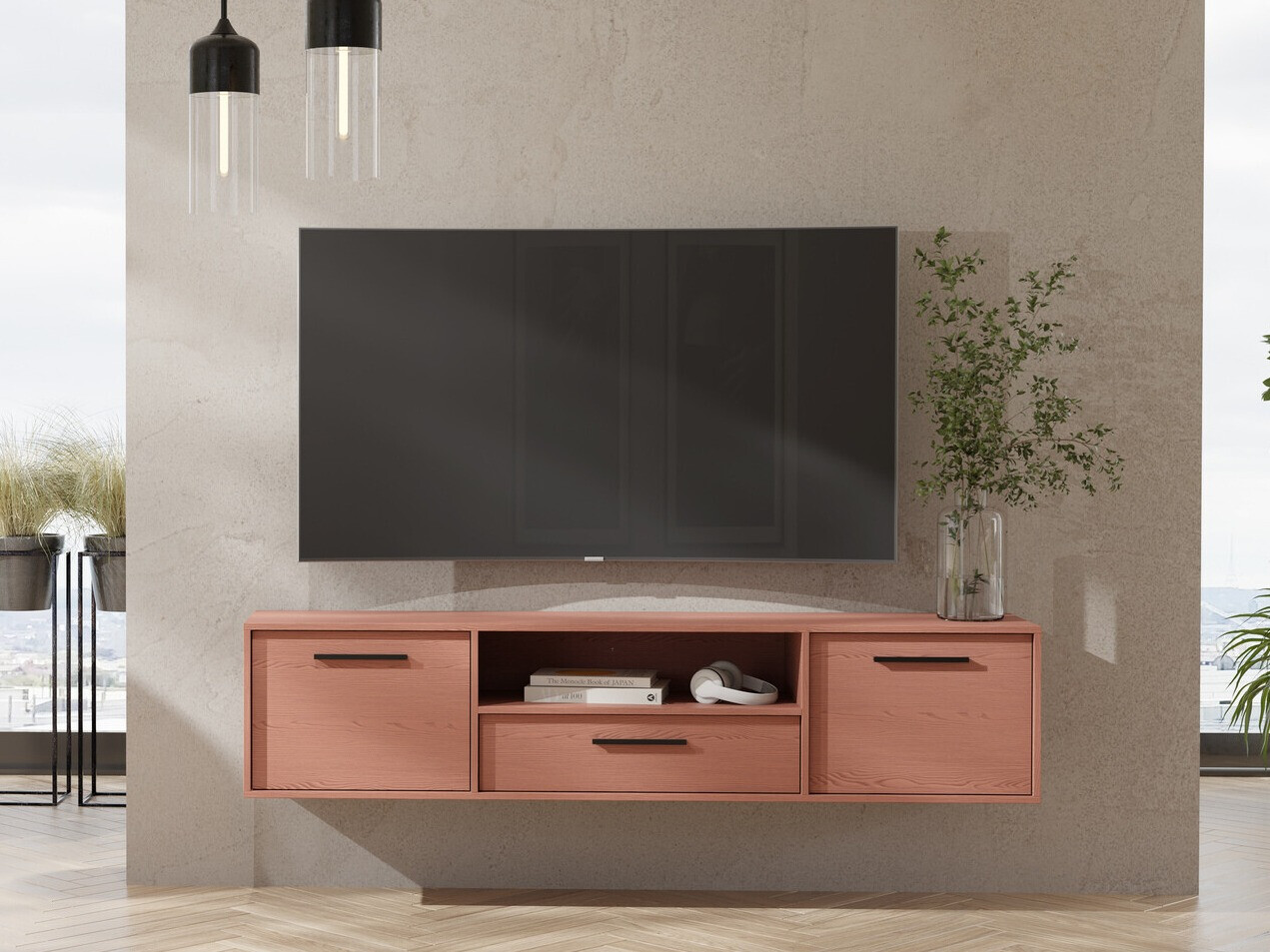 Mueble TV Mansfield 105 (Coral)