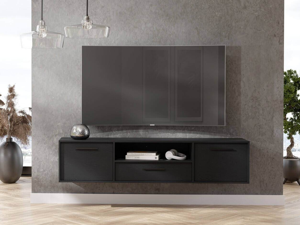 Mueble TV Mansfield 105 (Negro)