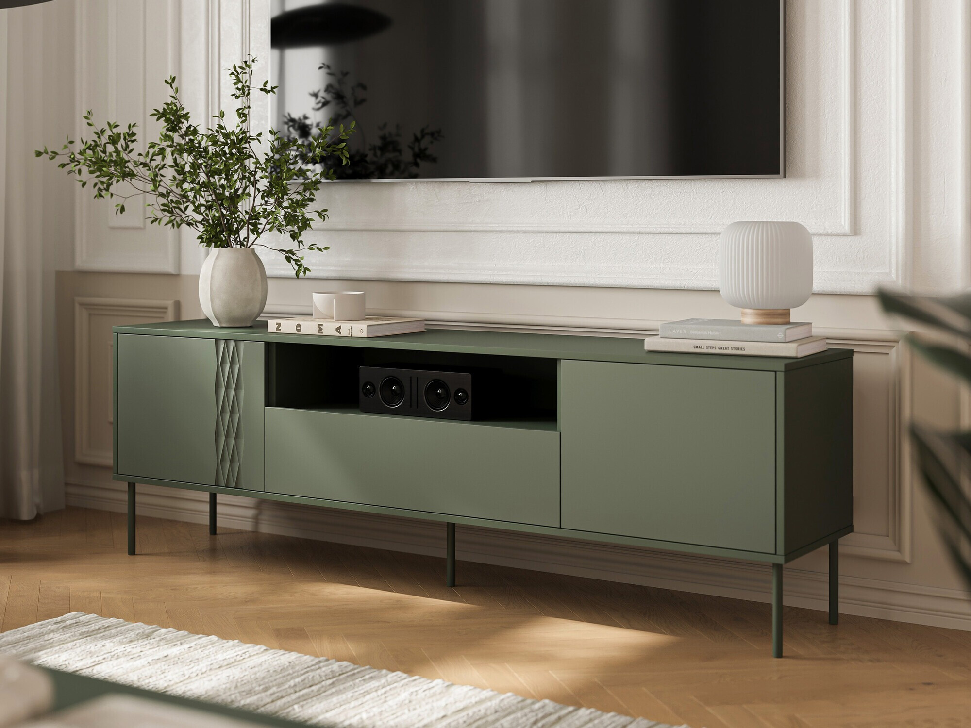 Mueble TV Tolete 105 (Verde)