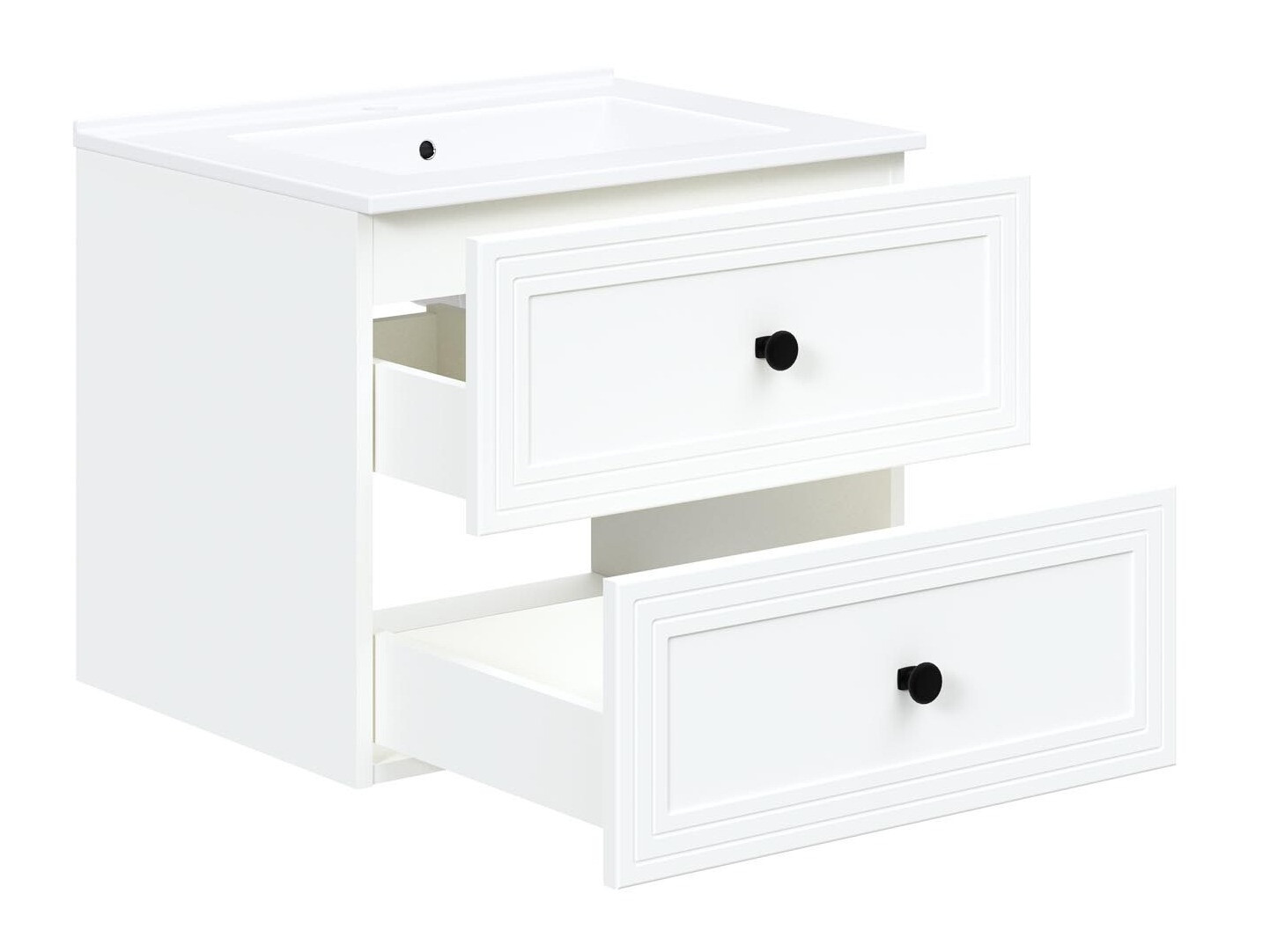 Armario de baño colgante para lavabo Fiovele 103 (Blanco)