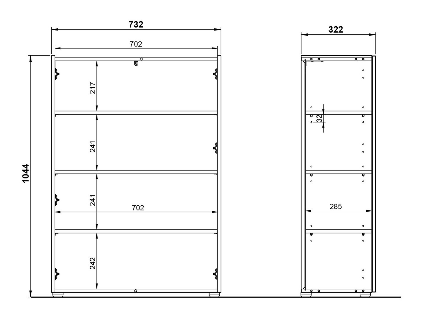 Conjunto para recibidor Lircamu 101 (Blanco)