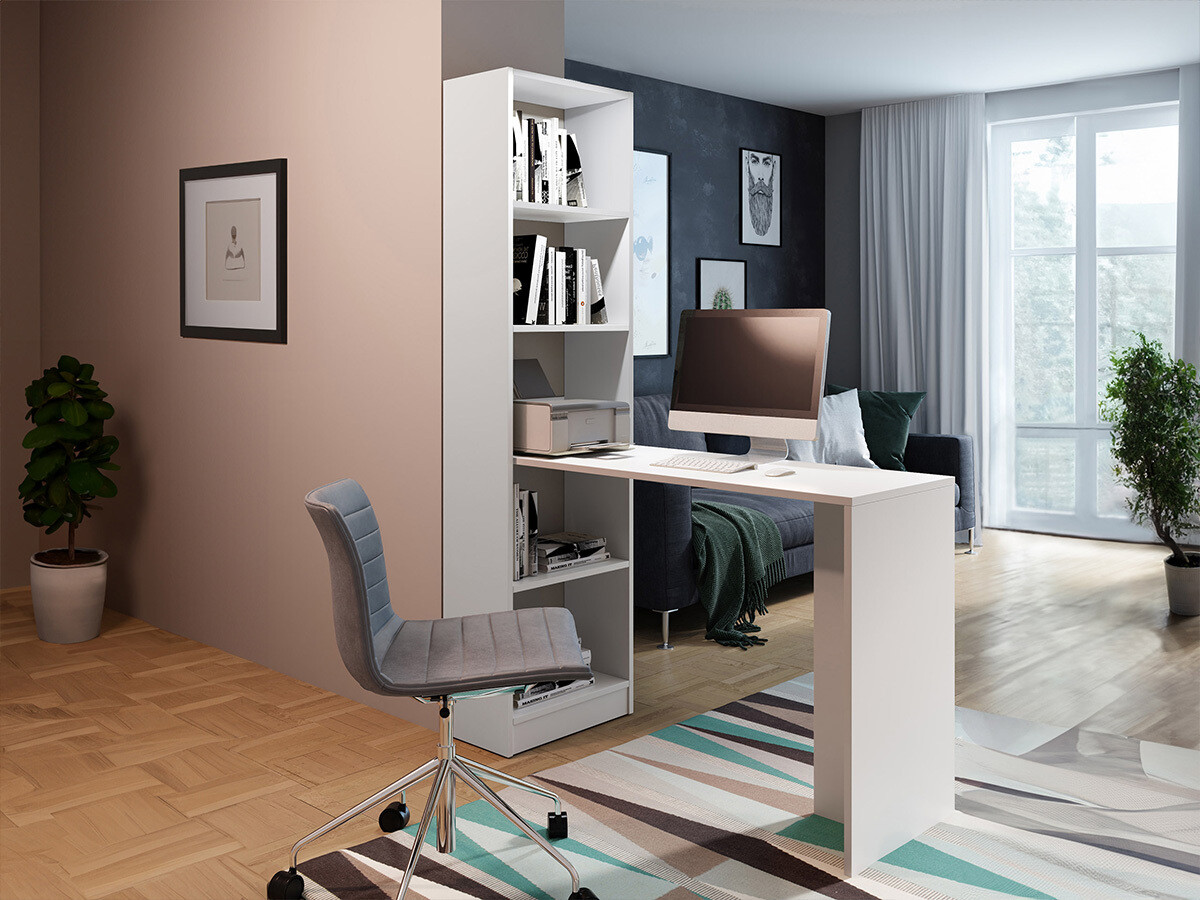 Mesa de oficina Dover 109 (Blanco)