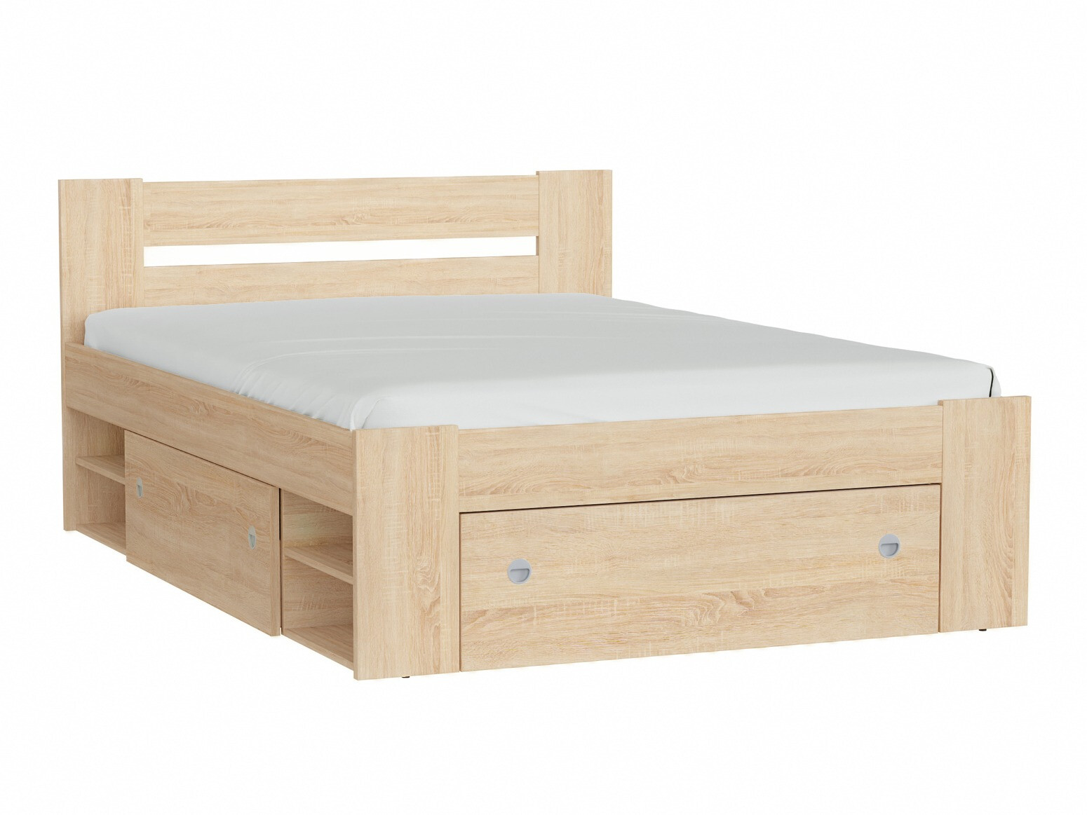 Cama Novsore 128 (Roble Sonoma)