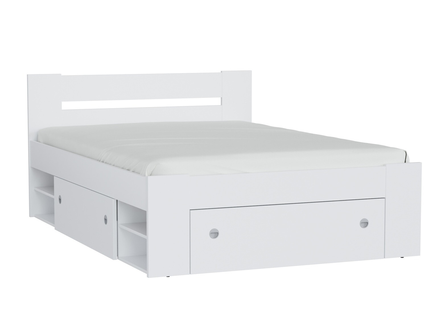 Cama Novsore 130 (Blanco)