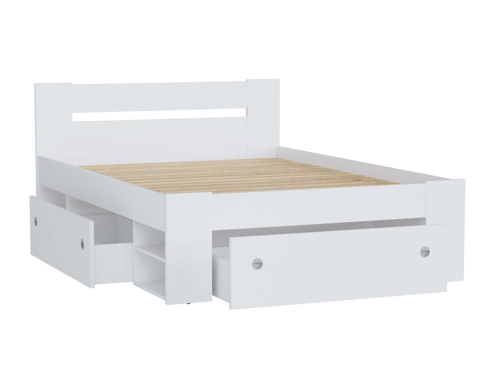 Cama Novsore 130 (Blanco)
