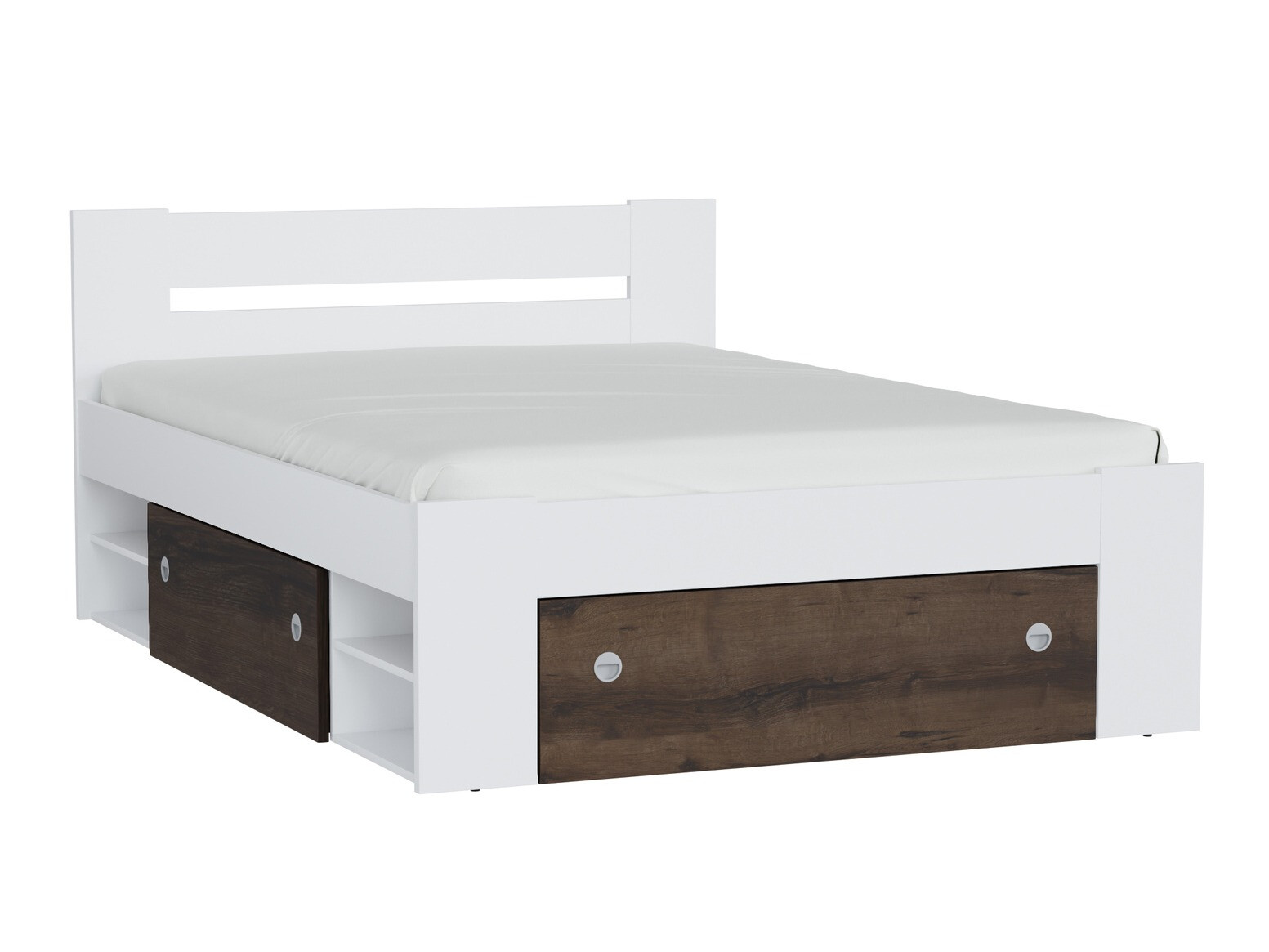 Cama Novsore 130 (Blanco)