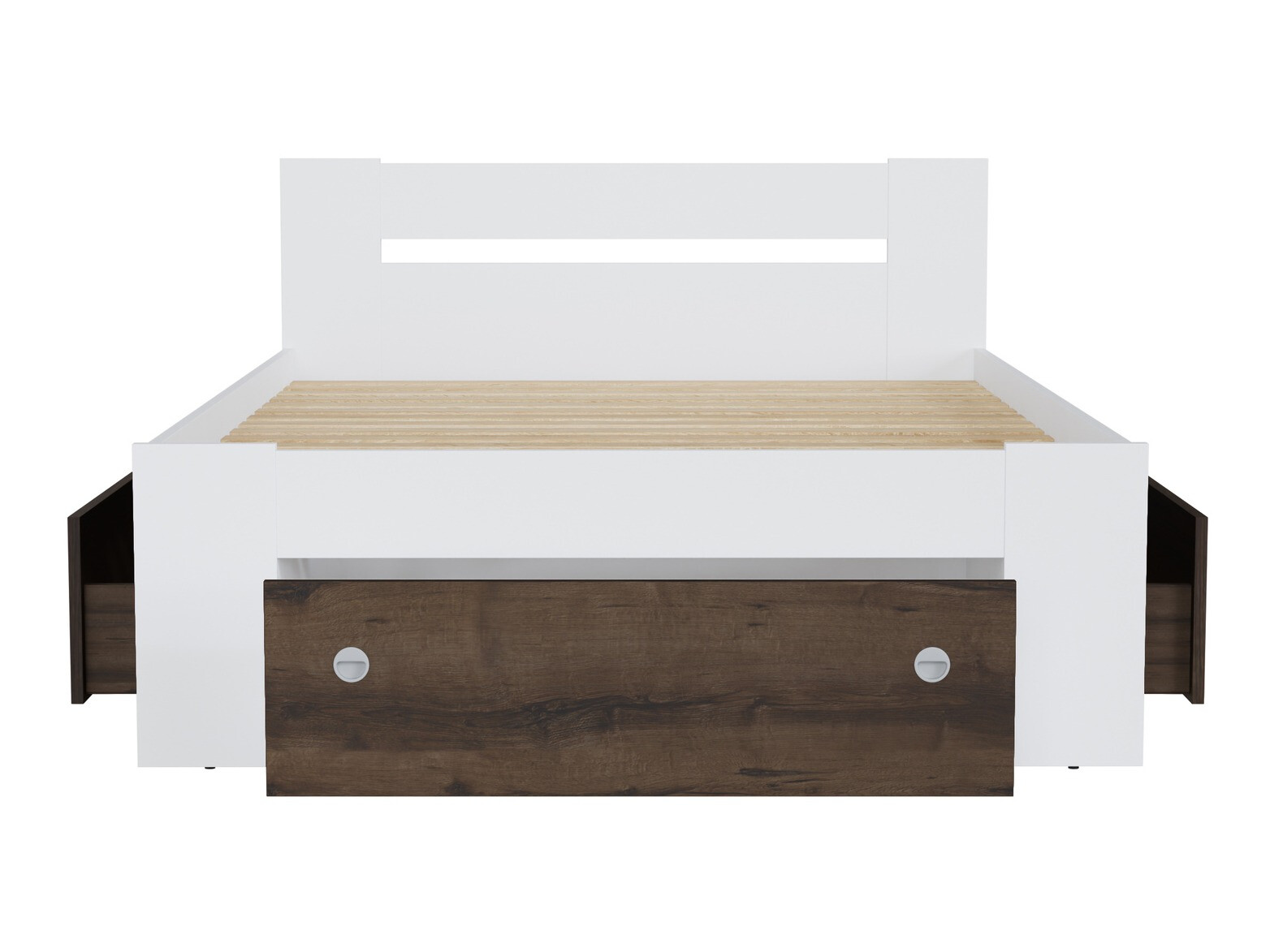 Cama Novsore 130 (Blanco)