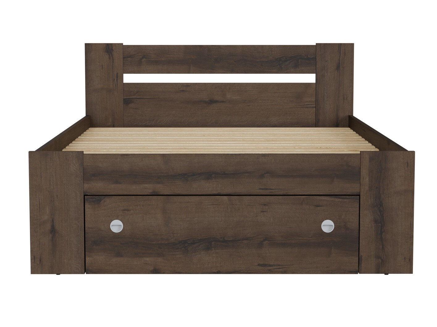 Cama Novsore 130 (Roble oscuro)