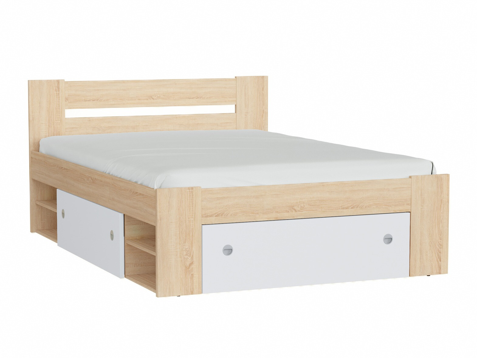 Cama Novsore 130 (Roble Sonoma)