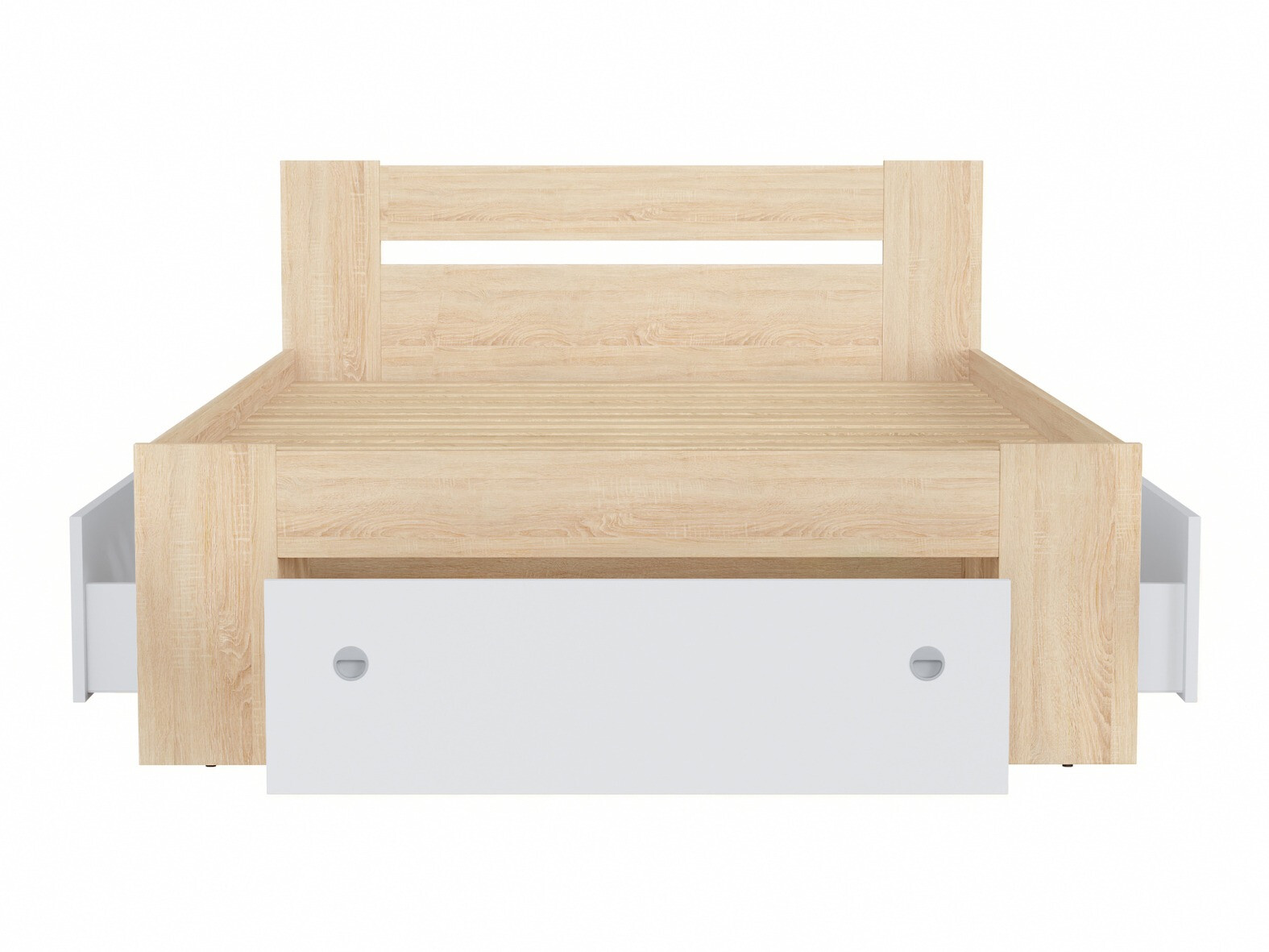 Cama Novsore 130 (Roble Sonoma)