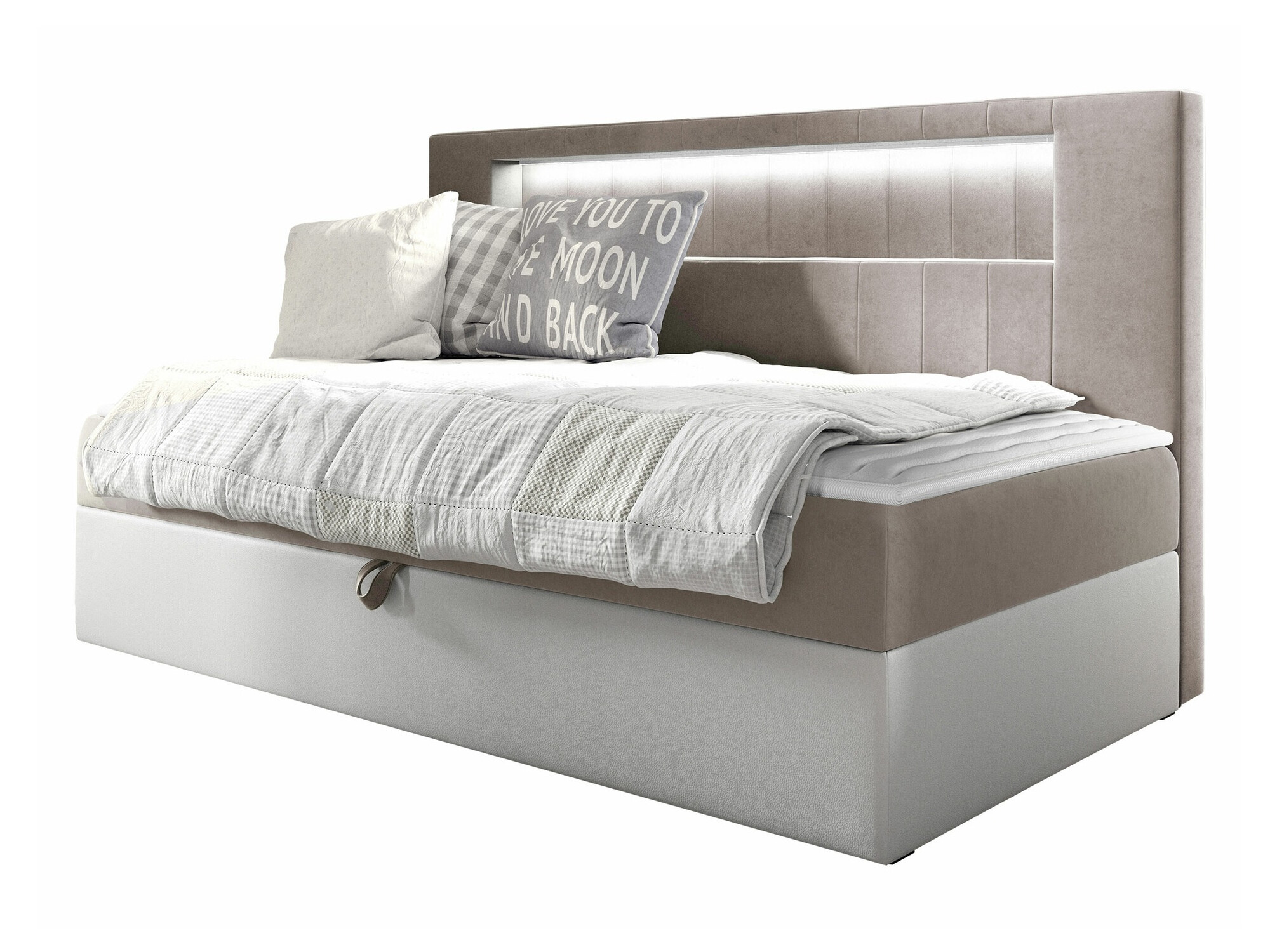 Cama continental Baltimore 168 (Soft 017 + Fresh 1)