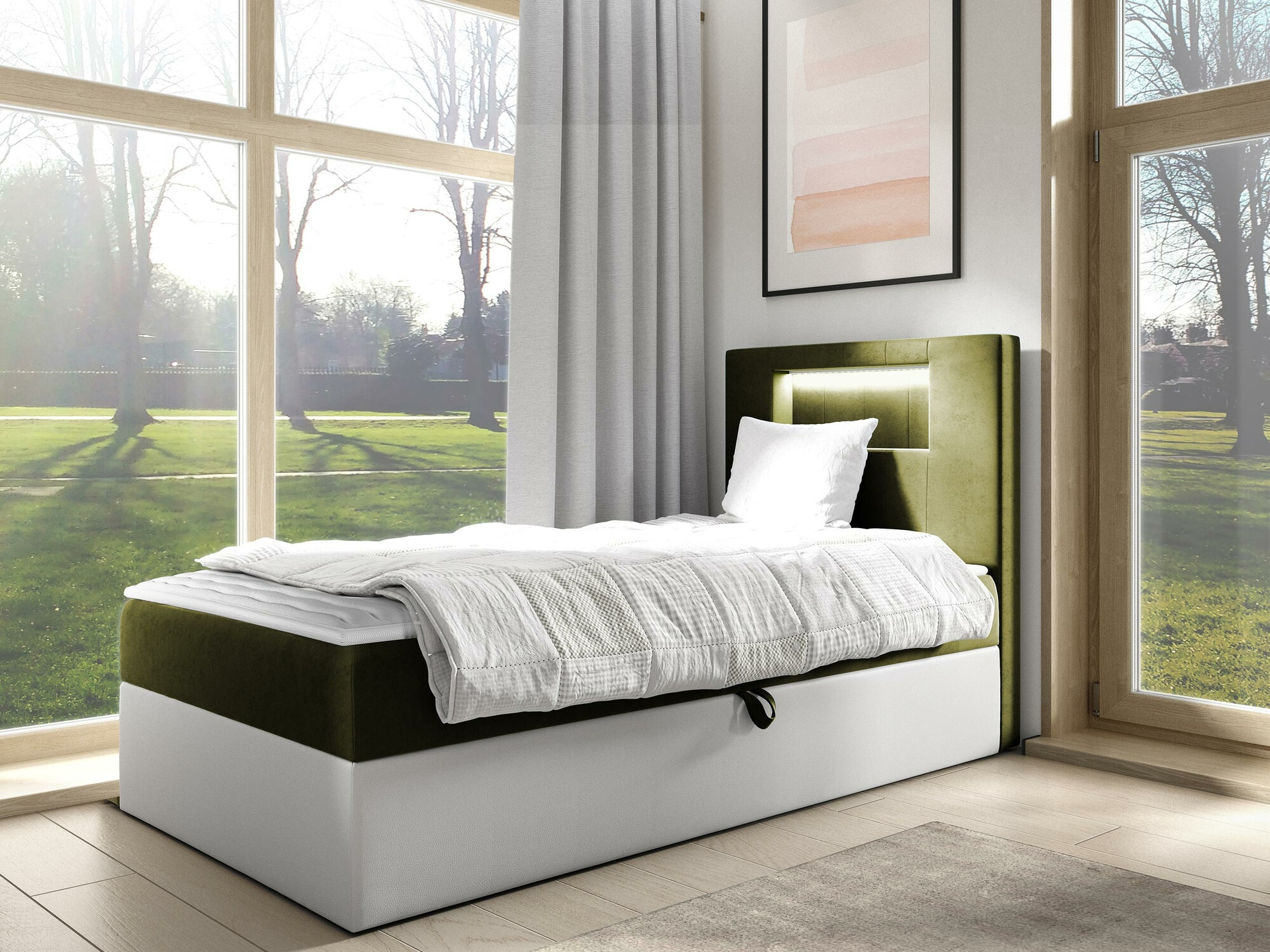 Cama continental Baltimore 169 (Soft 017 + Fresh 12)