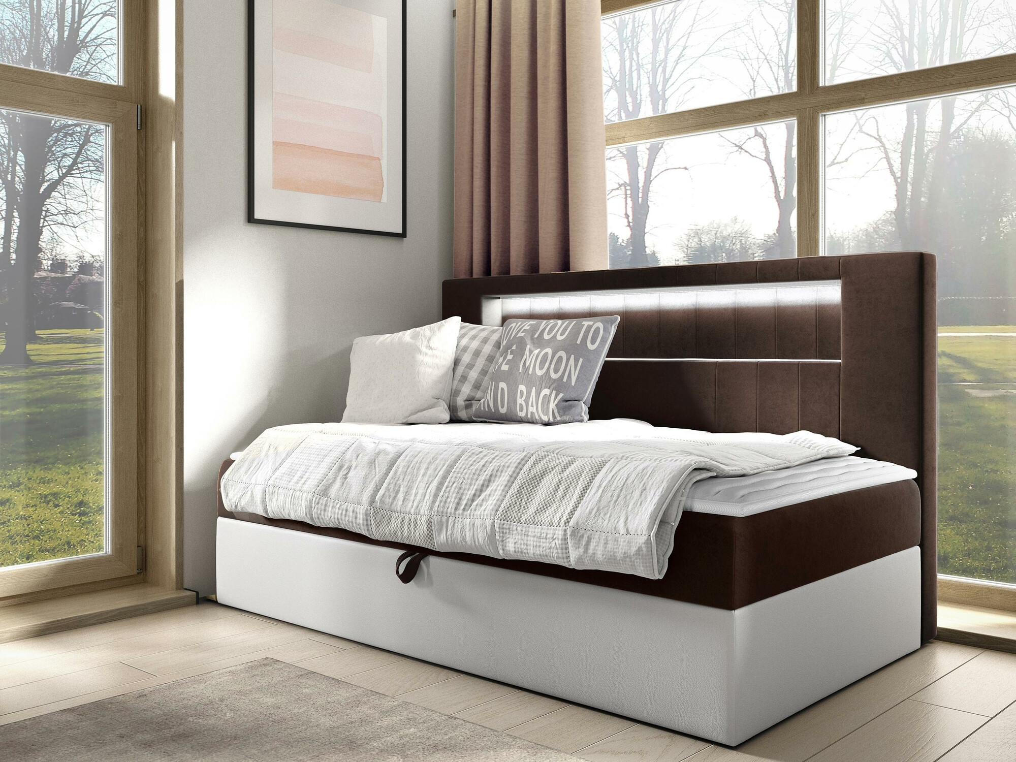 Cama continental Lucus IV (Soft 017 + Fresh 4)